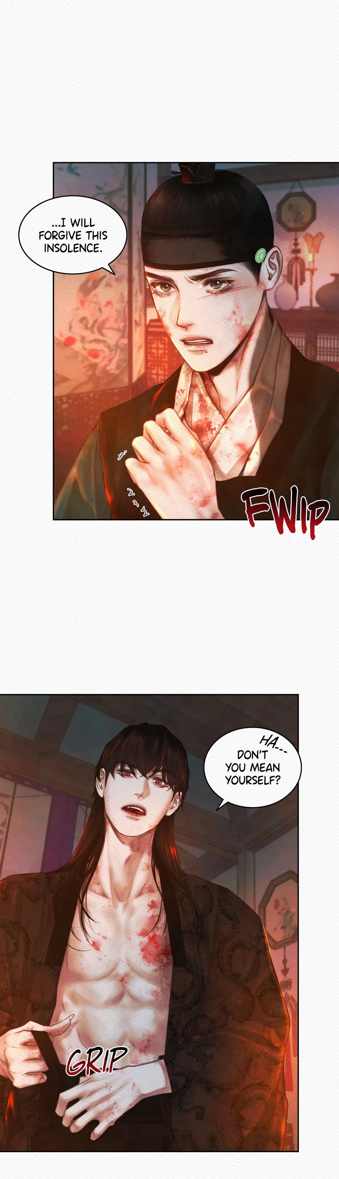 Read The Ghost’s Nocturne chapter 18 image 16 on Lezhin