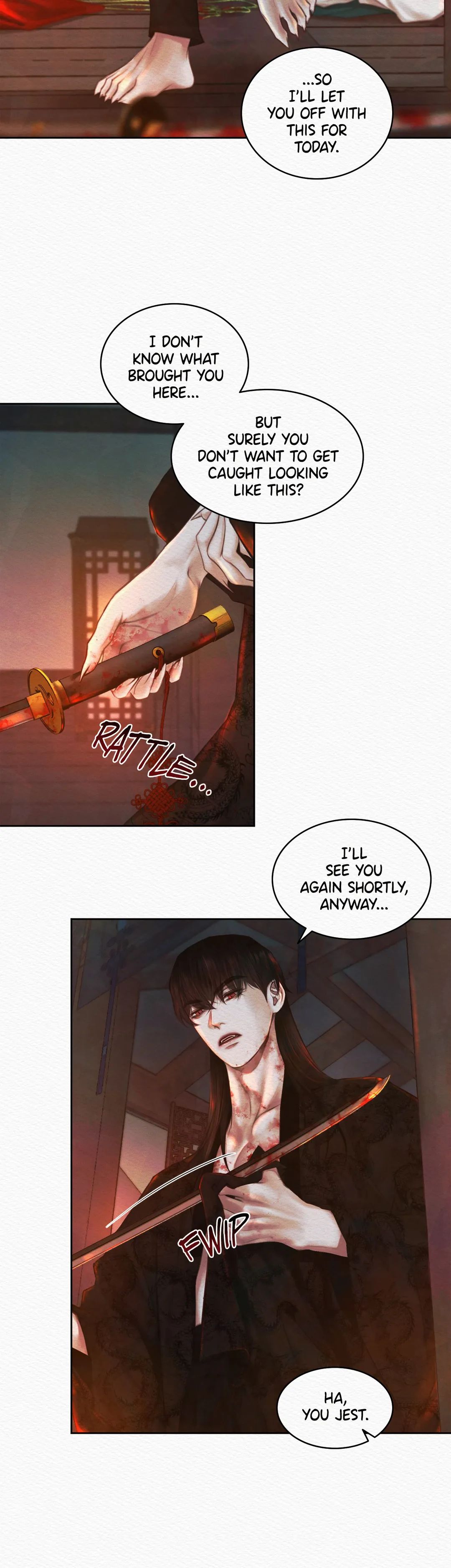 Read The Ghost’s Nocturne chapter 18 image 19 on Lezhin