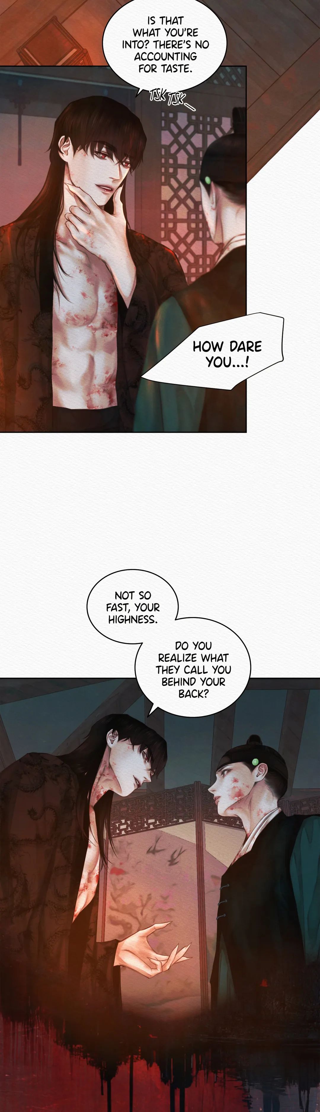 Read The Ghost’s Nocturne chapter 18 image 21 on Lezhin