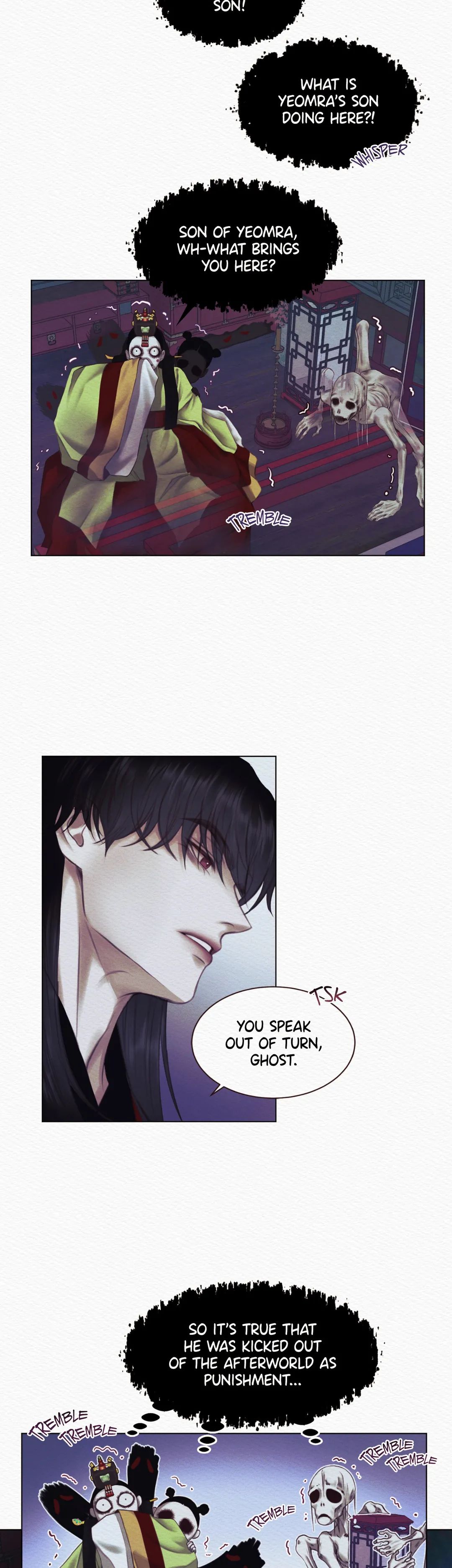 Read The Ghost’s Nocturne chapter 2.2 image 38 on Lezhin