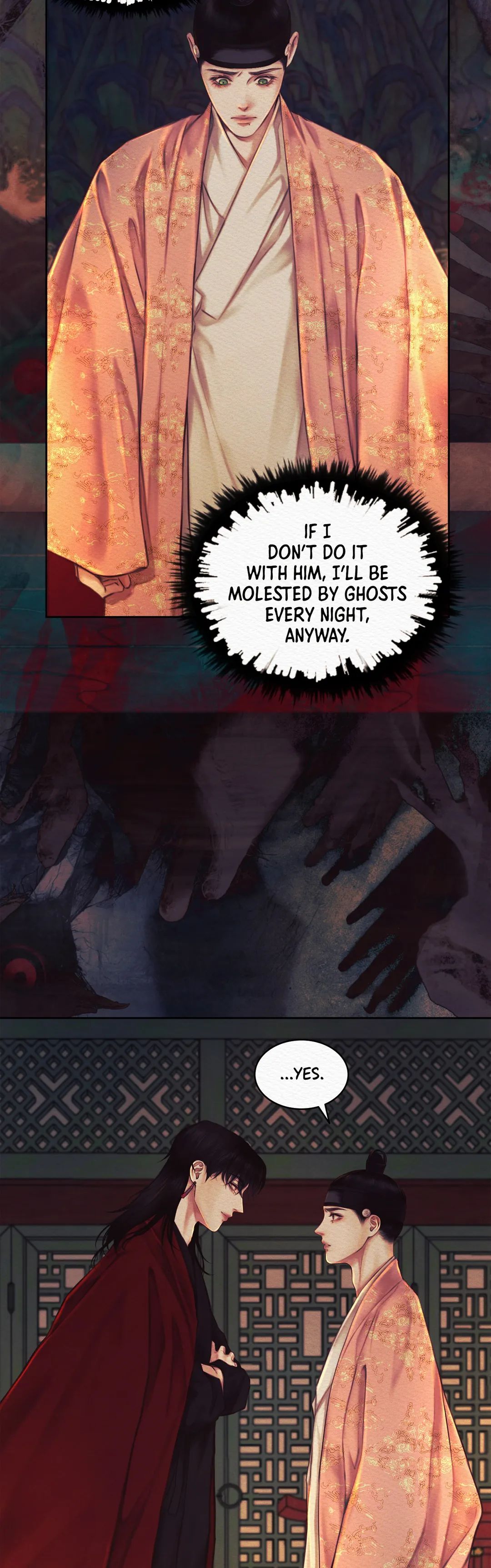 Read The Ghost’s Nocturne chapter 23 image 6 on Lezhin