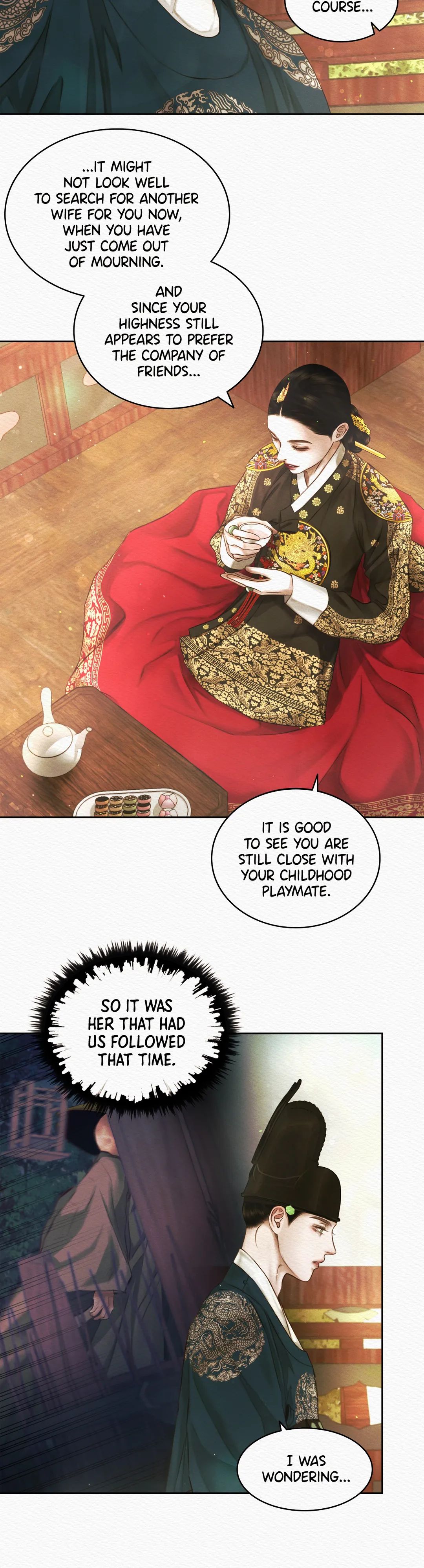 Read The Ghost’s Nocturne chapter 26 image 7 on Lezhin