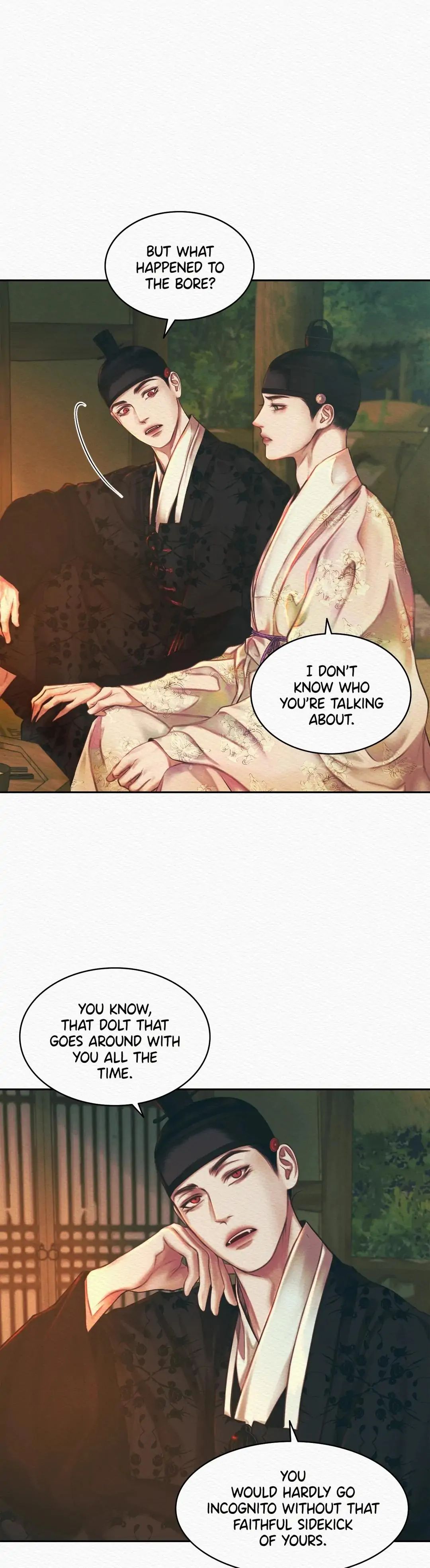 Read The Ghost’s Nocturne chapter 28 image 19 on Lezhin