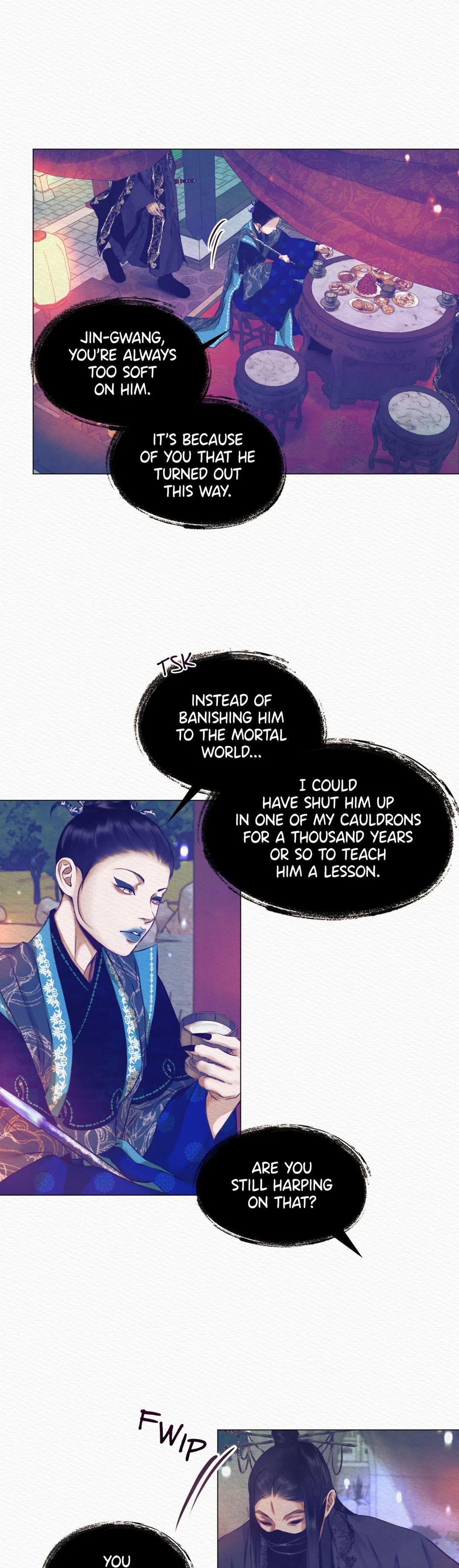 Read The Ghost’s Nocturne chapter 3.2 image 28 on Lezhin
