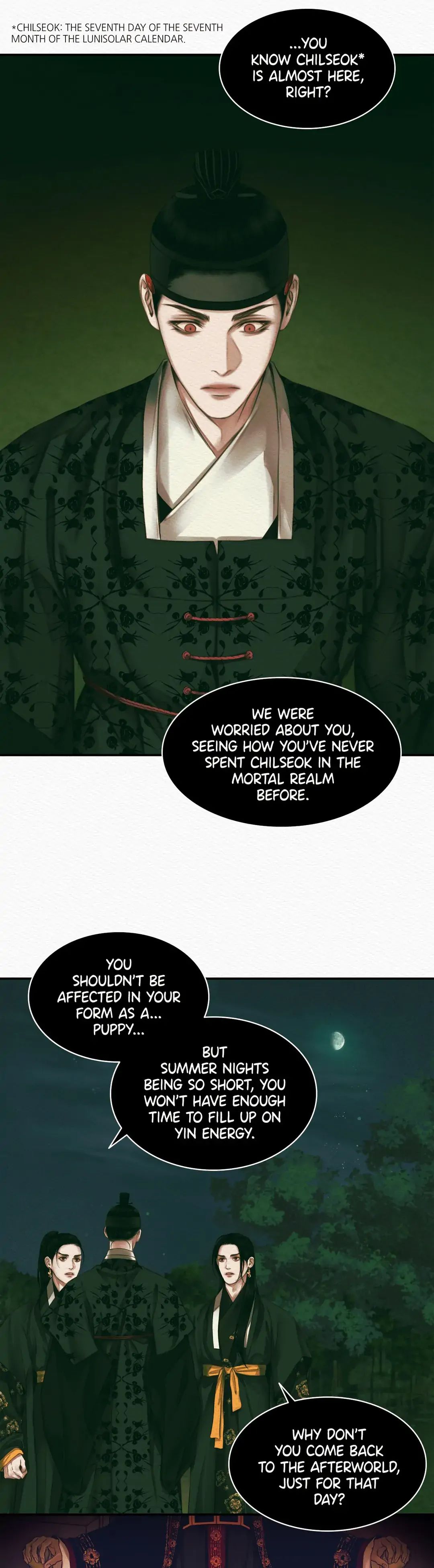 Read The Ghost’s Nocturne chapter 31 image 13 on Lezhin