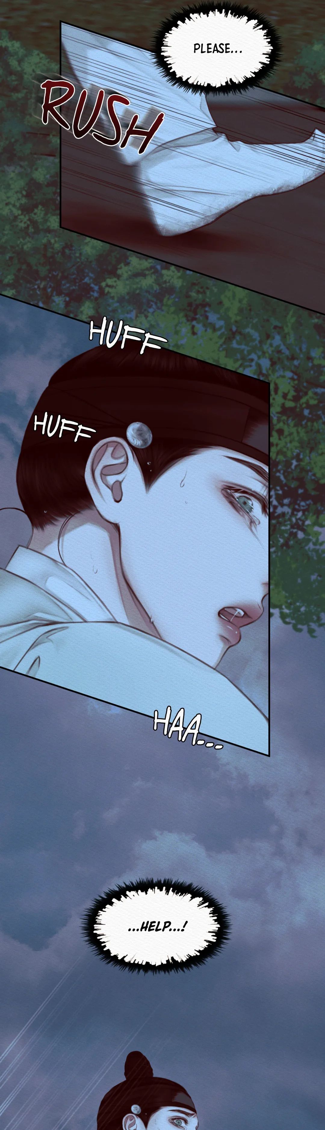 Read The Ghost’s Nocturne chapter 39 image 35 on Lezhin