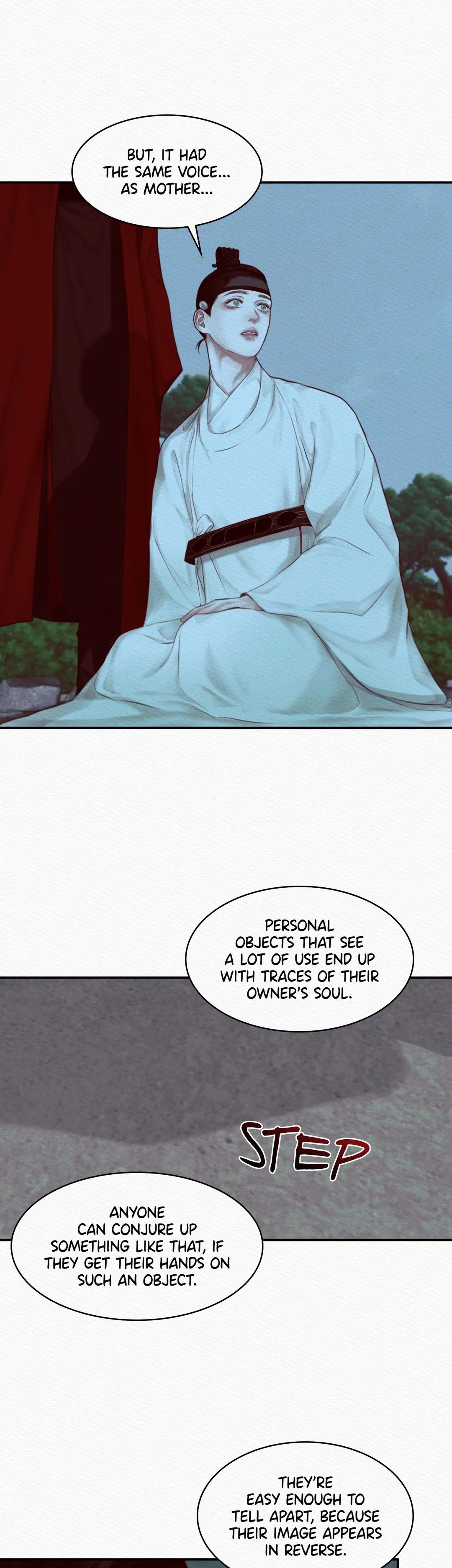Read The Ghost’s Nocturne chapter 40 image 27 on Lezhin