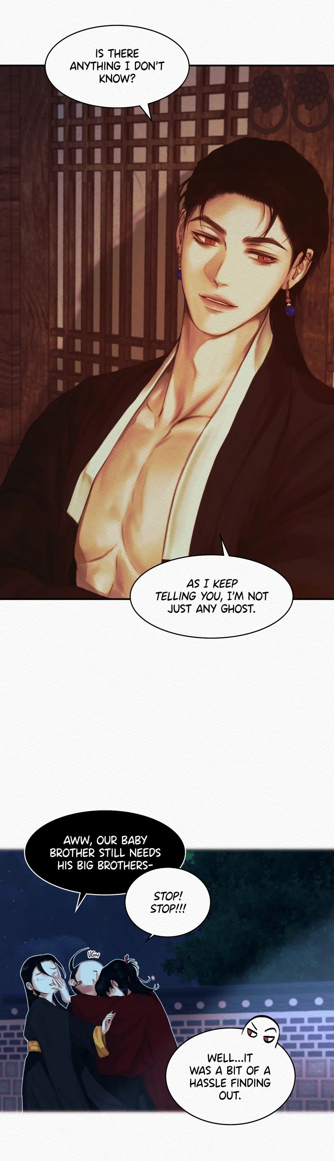 Read The Ghost’s Nocturne chapter 44 image 23 on Lezhin