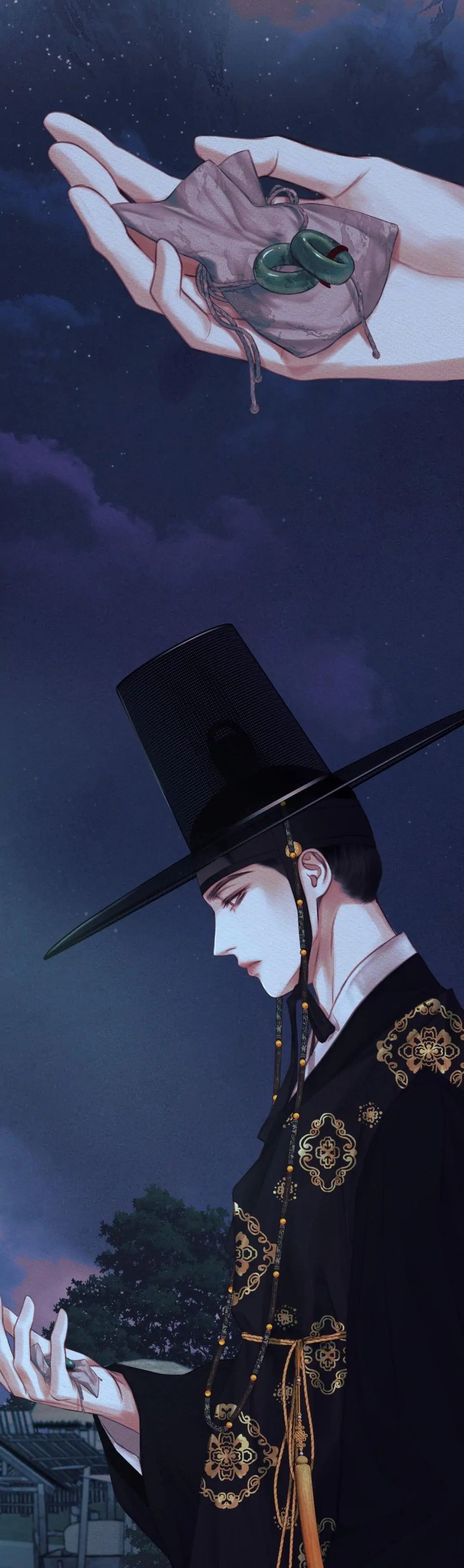 Read The Ghost’s Nocturne chapter 46 image 40 on Lezhin