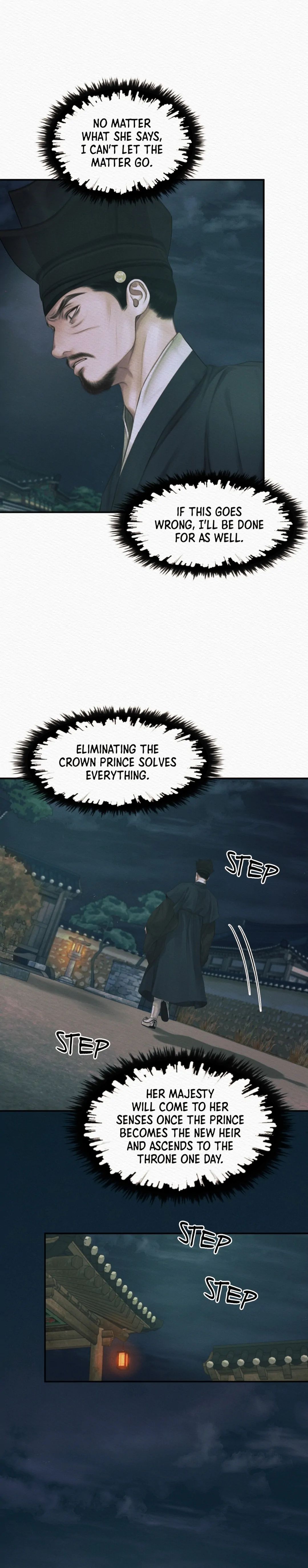 Read The Ghost’s Nocturne chapter 60 image 7 on Lezhin