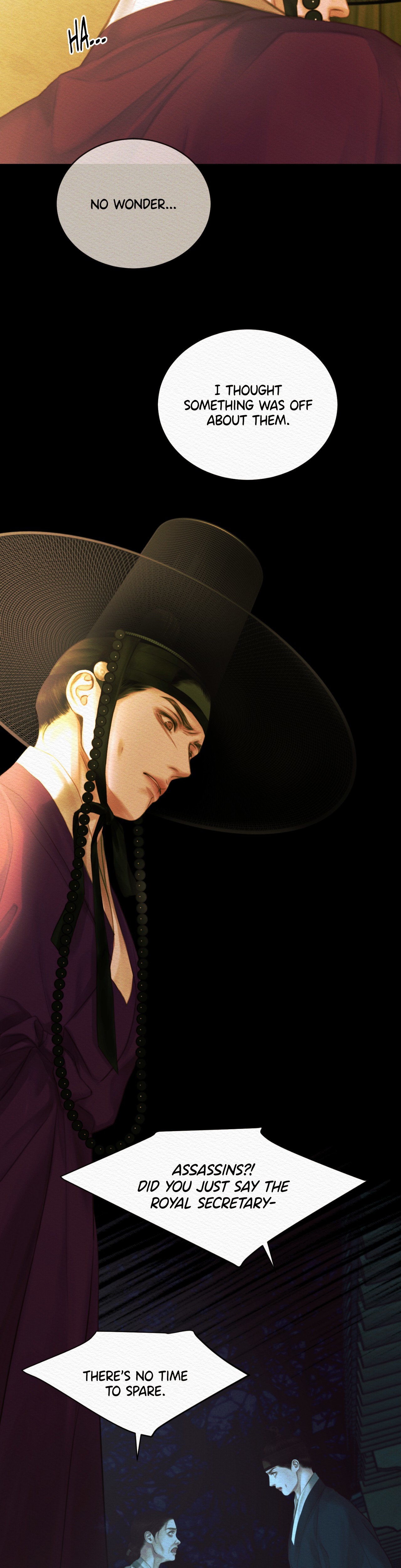 Read The Ghost’s Nocturne chapter 66.1 image 22 on Lezhin