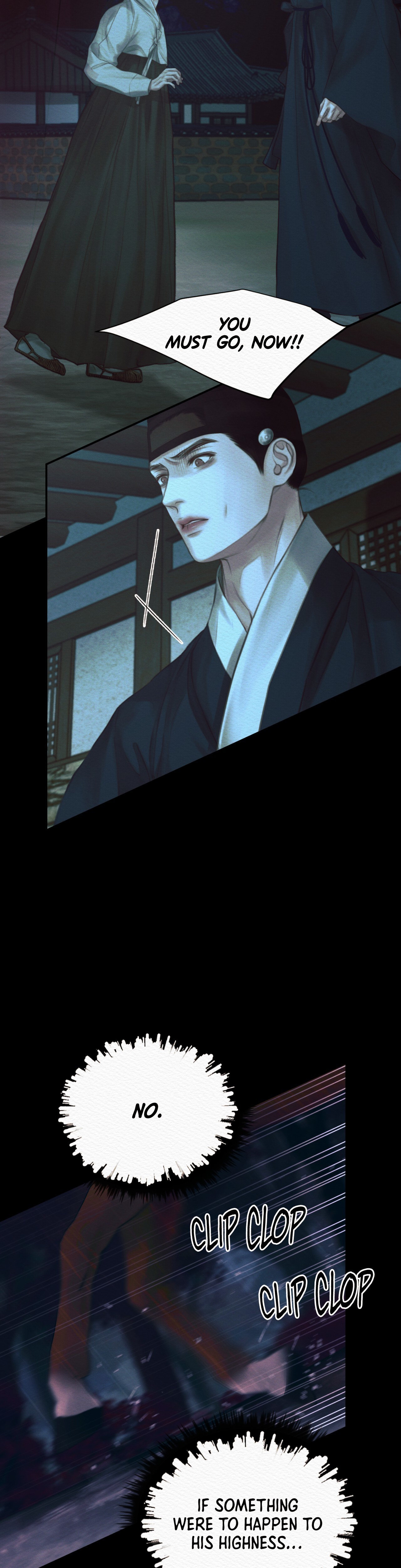 Read The Ghost’s Nocturne chapter 66 image 23 on Lezhin