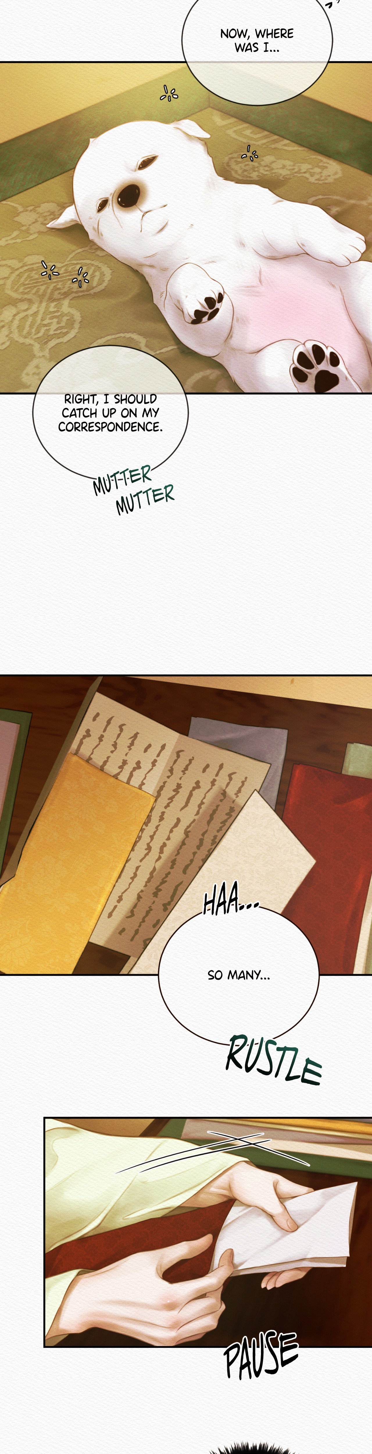 Read The Ghost’s Nocturne chapter 66 image 6 on Lezhin