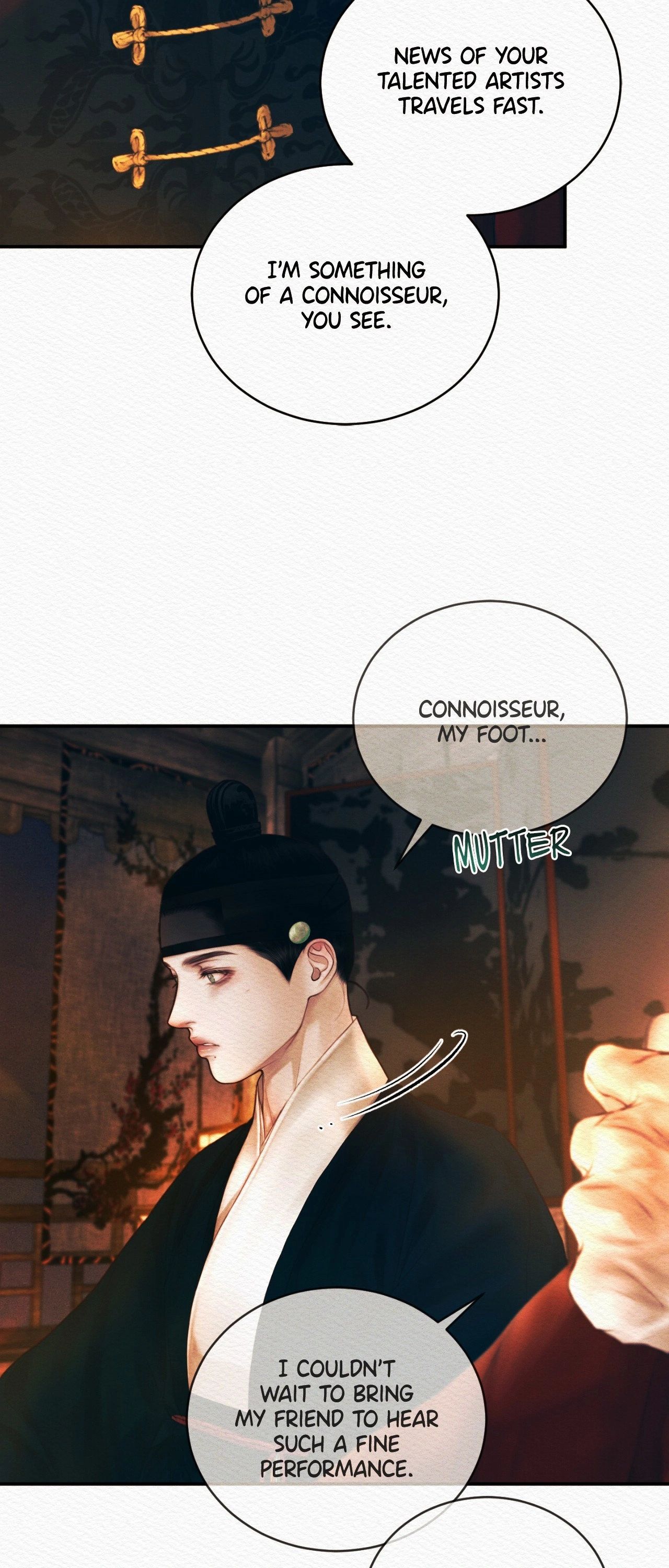 Read The Ghost’s Nocturne chapter 69 image 27 on Lezhin