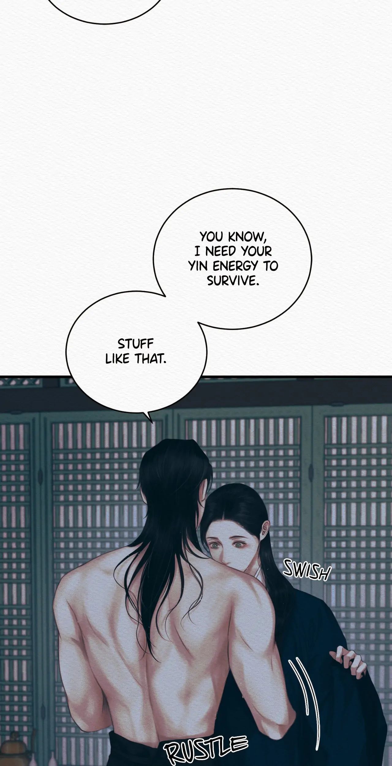 Read The Ghost’s Nocturne chapter 72 image 33 on Lezhin