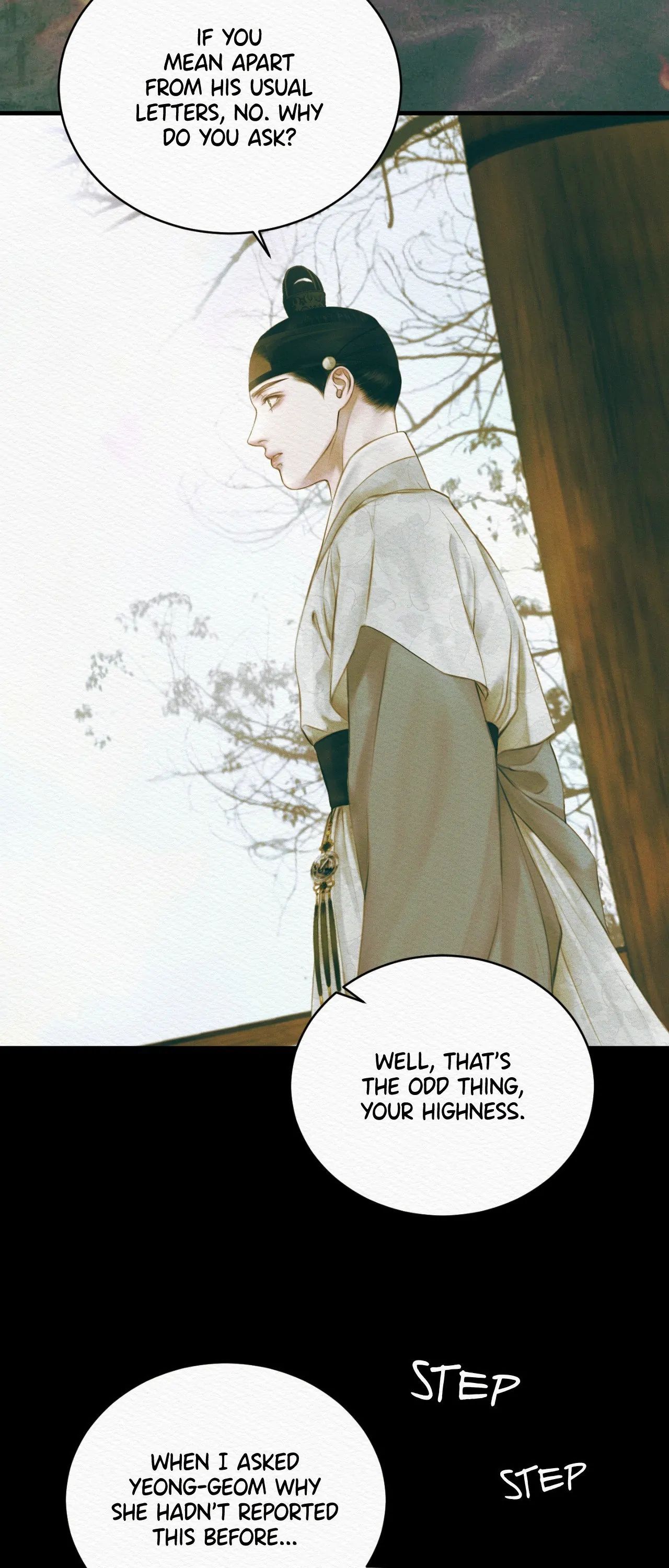 Read The Ghost’s Nocturne chapter 75 image 51 on Lezhin