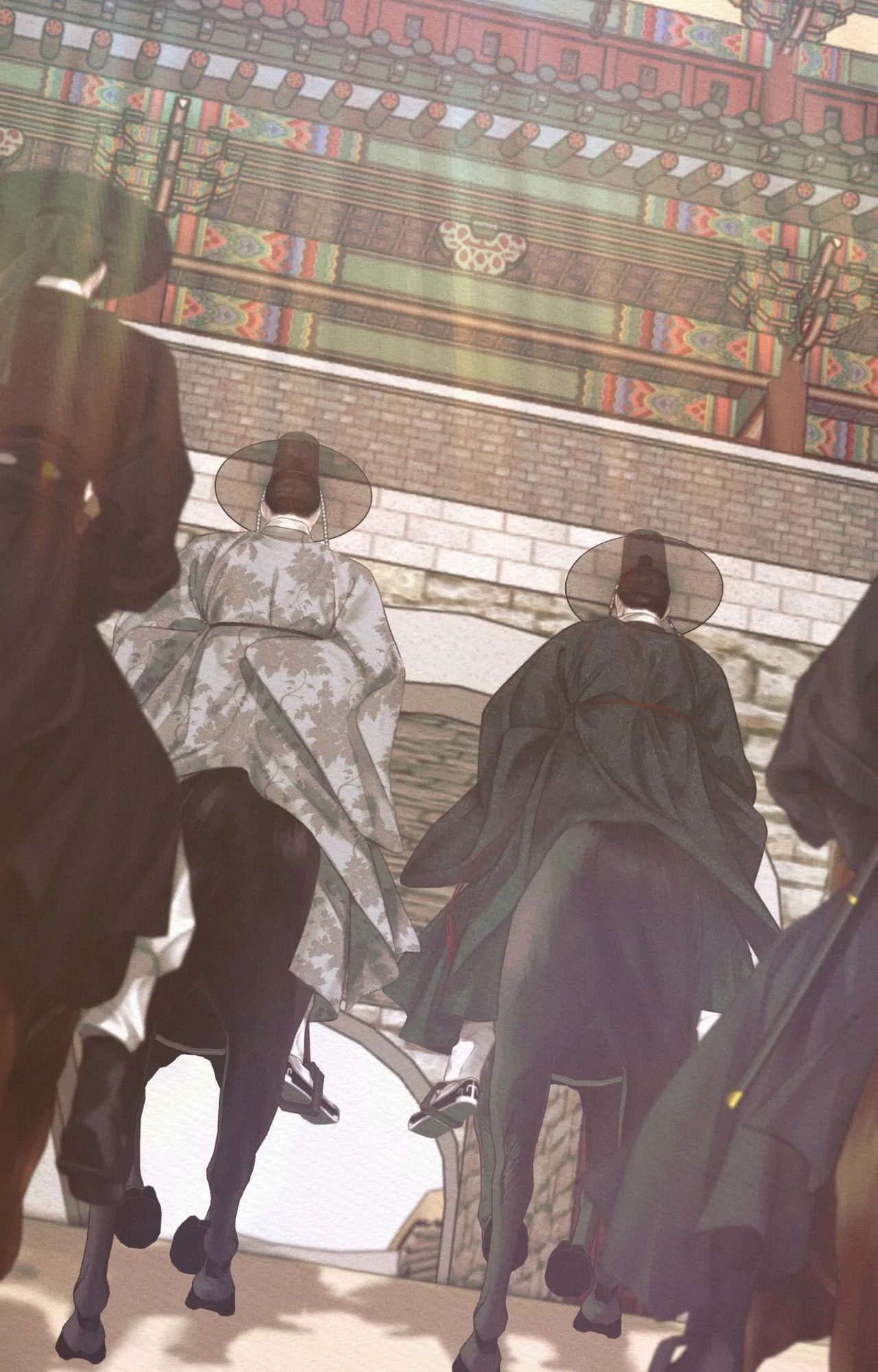 Read The Ghost’s Nocturne chapter 76 image 36 on Lezhin