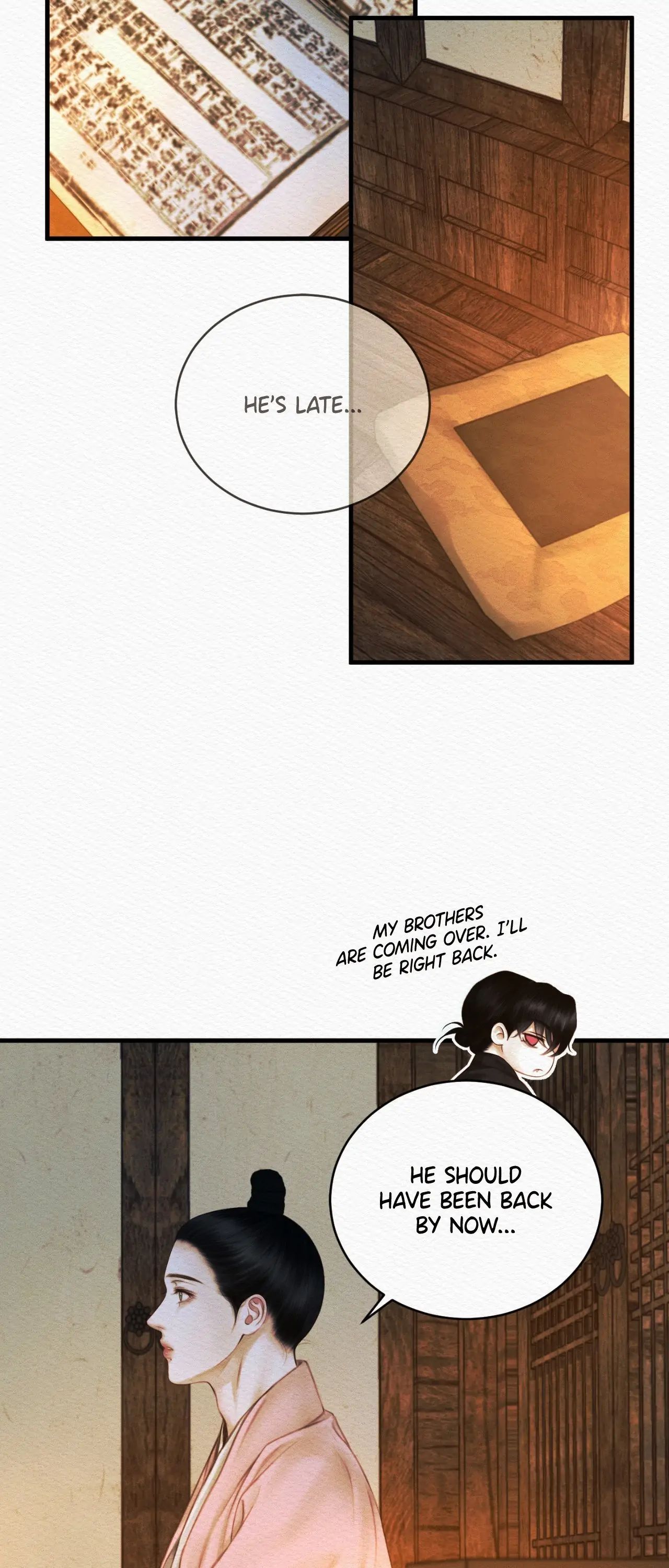 Read The Ghost’s Nocturne chapter 77 image 27 on Lezhin