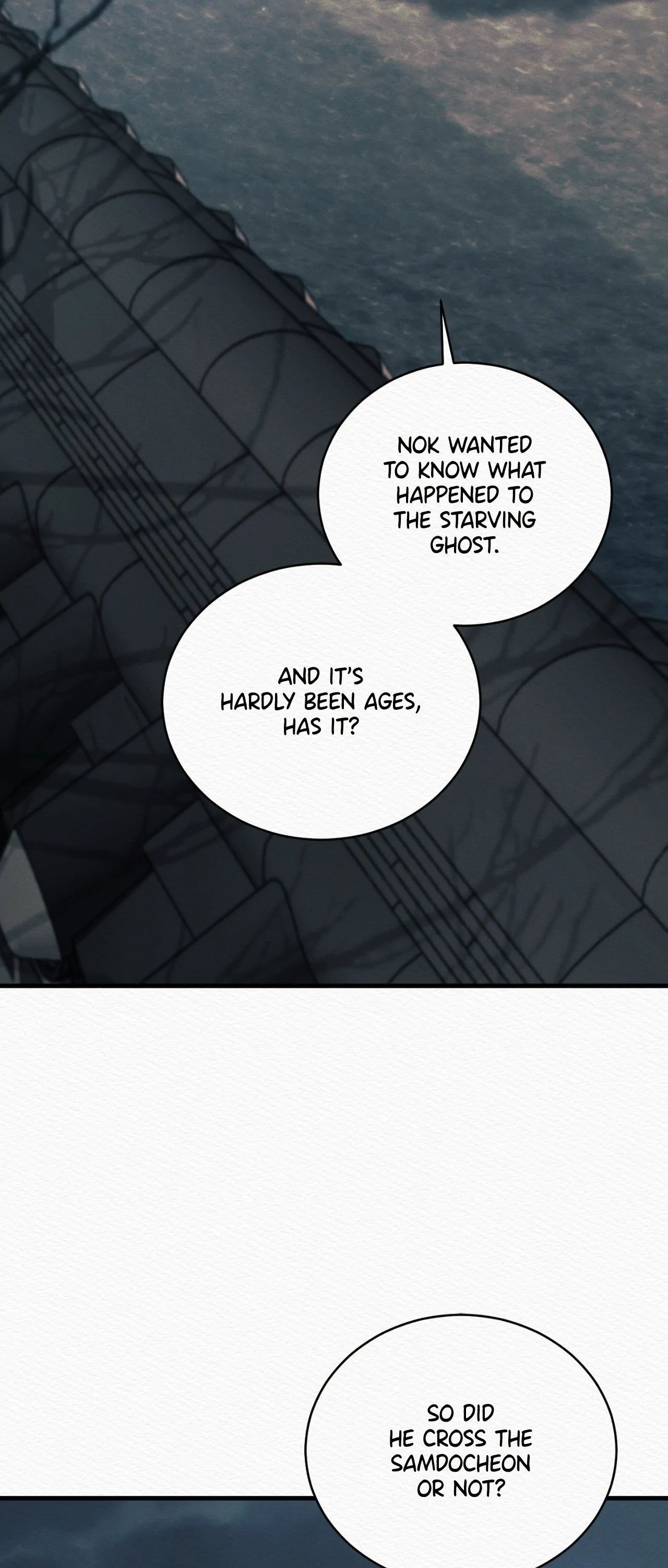 Read The Ghost’s Nocturne chapter 77 image 31 on Lezhin