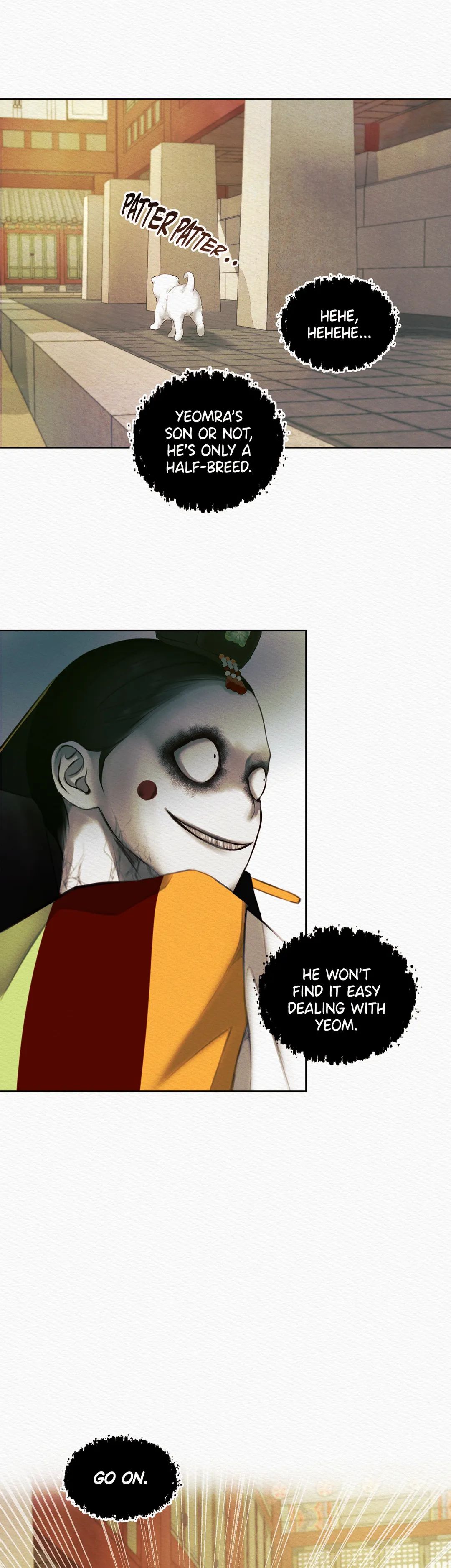 Read The Ghost’s Nocturne chapter 8 image 1 on Lezhin