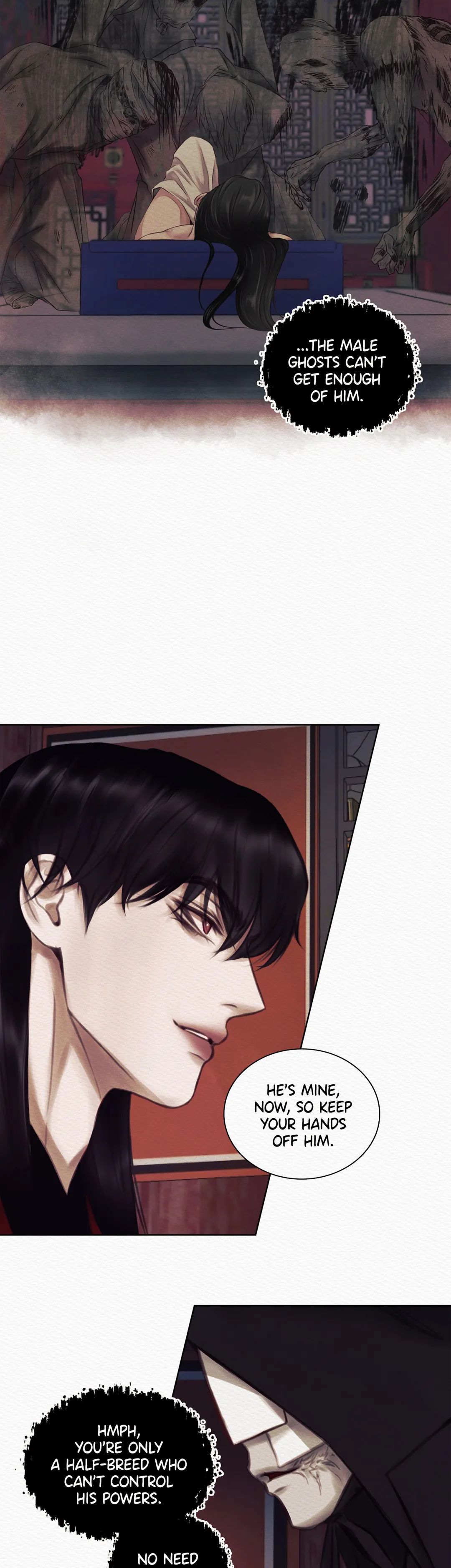 Read The Ghost’s Nocturne chapter 8 image 14 on Lezhin
