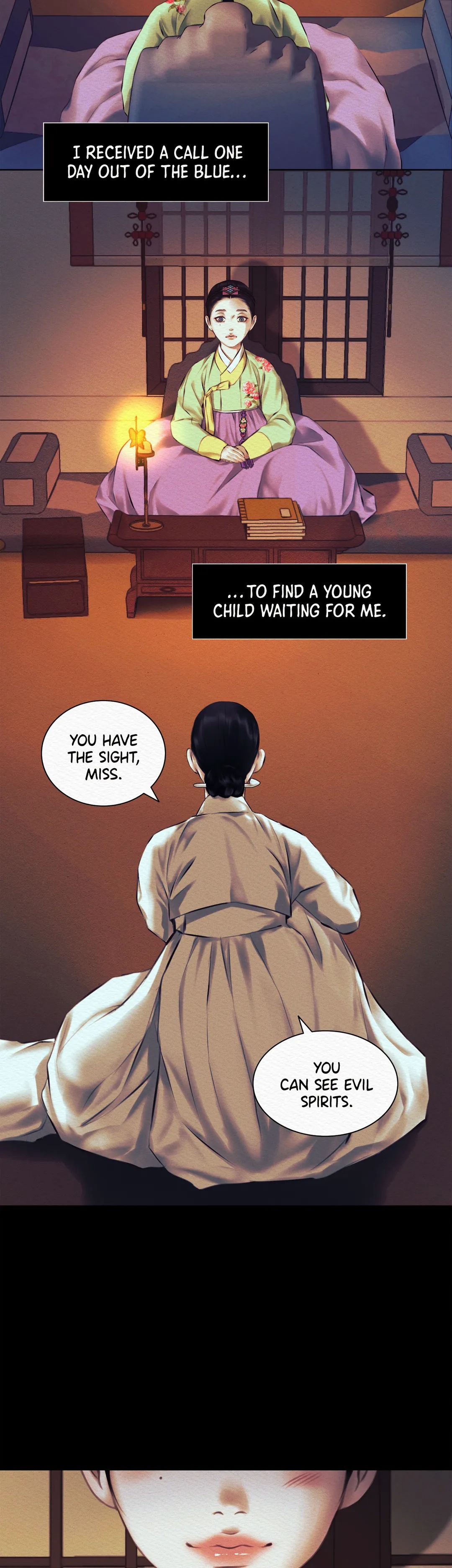 Read The Ghost’s Nocturne chapter 8 image 17 on Lezhin