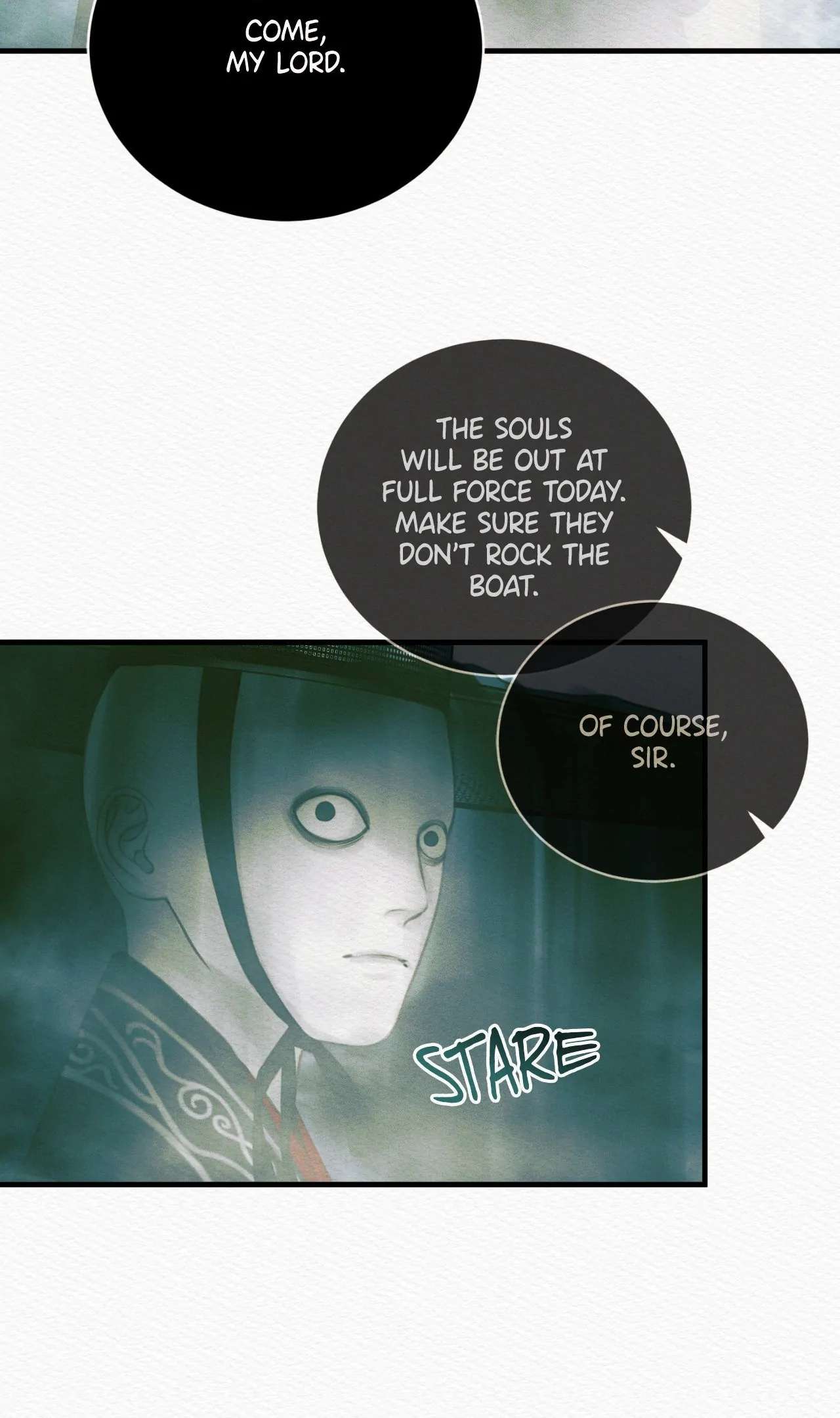 Read The Ghost’s Nocturne chapter 81 image 15 on Lezhin