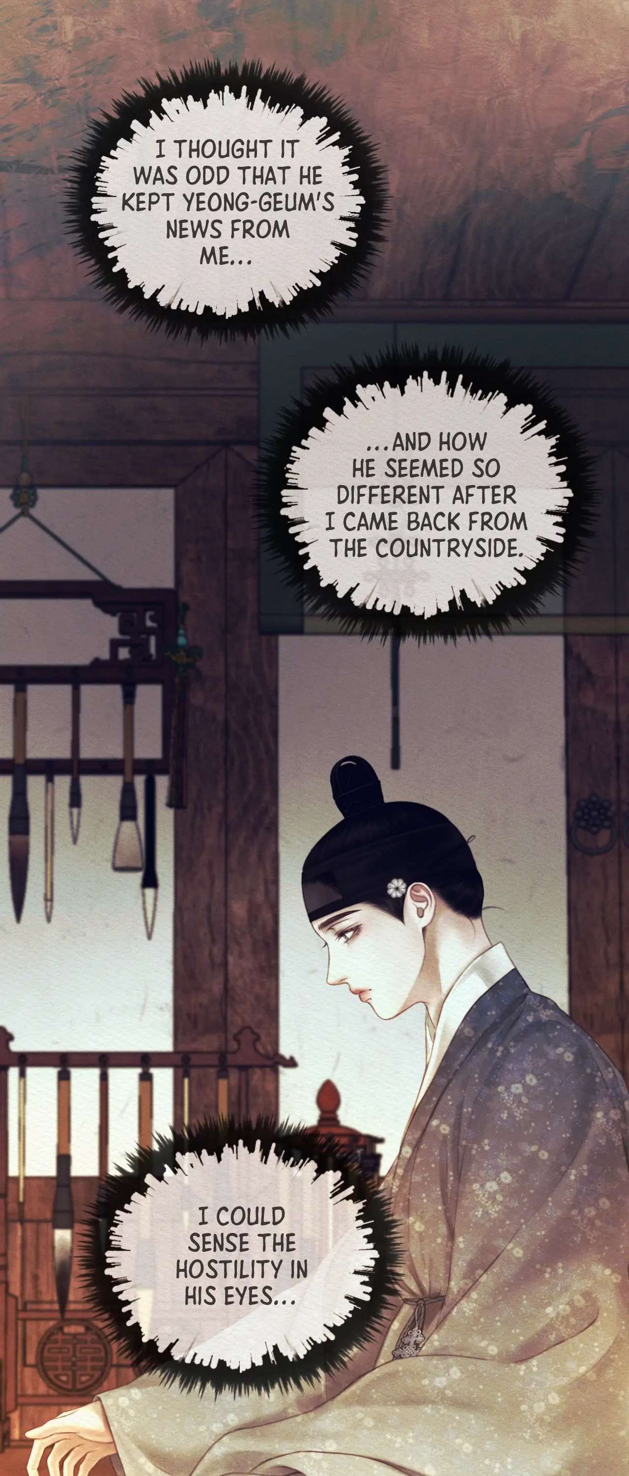 Read The Ghost’s Nocturne chapter 82 image 38 on Lezhin