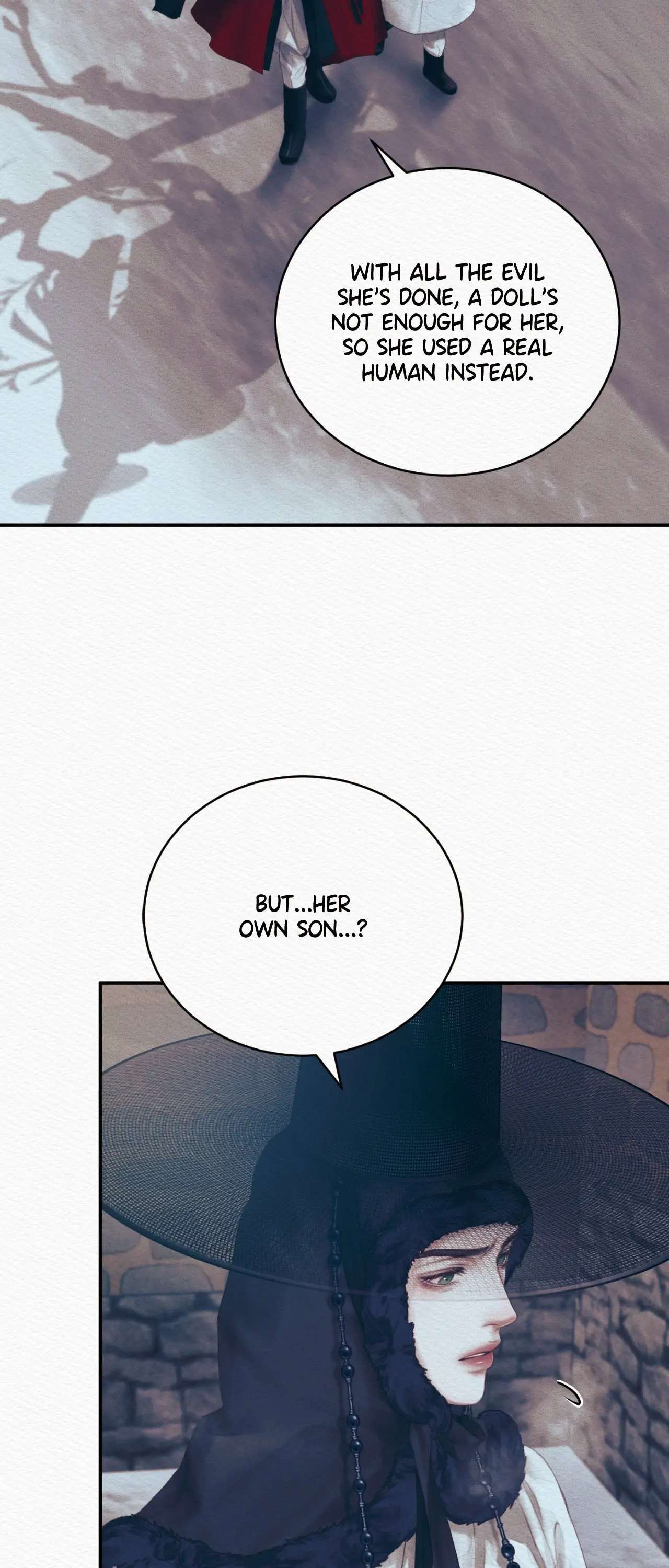Read The Ghost’s Nocturne chapter 87 image 35 on Lezhin