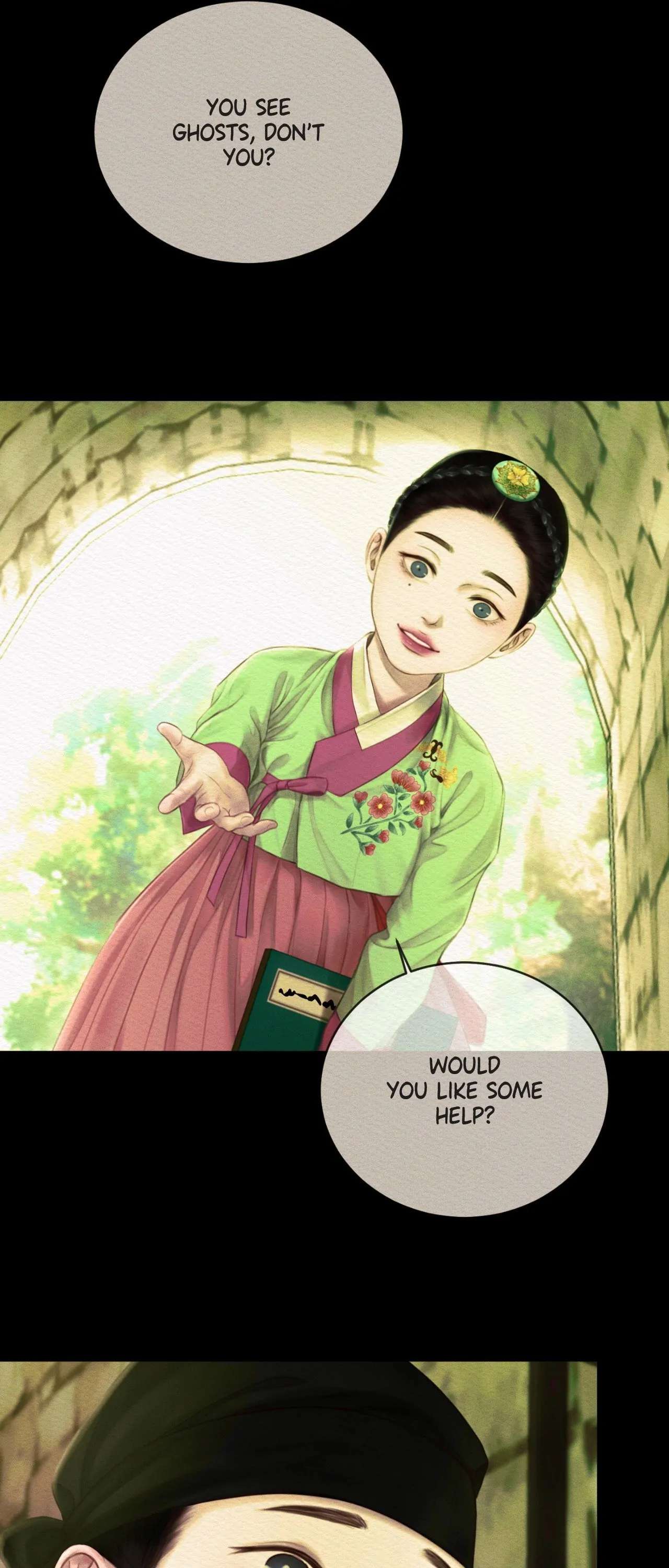 Read The Ghost’s Nocturne chapter 88 image 35 on Lezhin