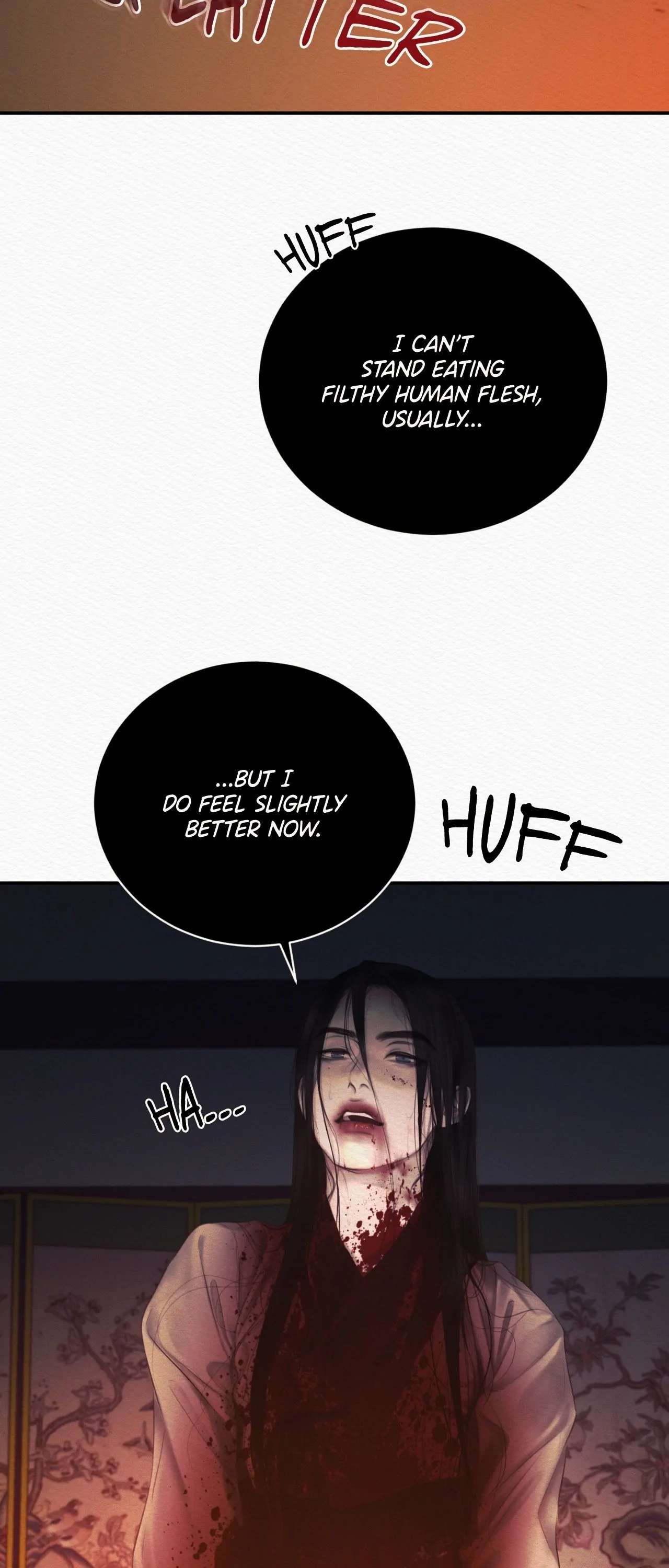 Read The Ghost’s Nocturne chapter 90 image 35 on Lezhin