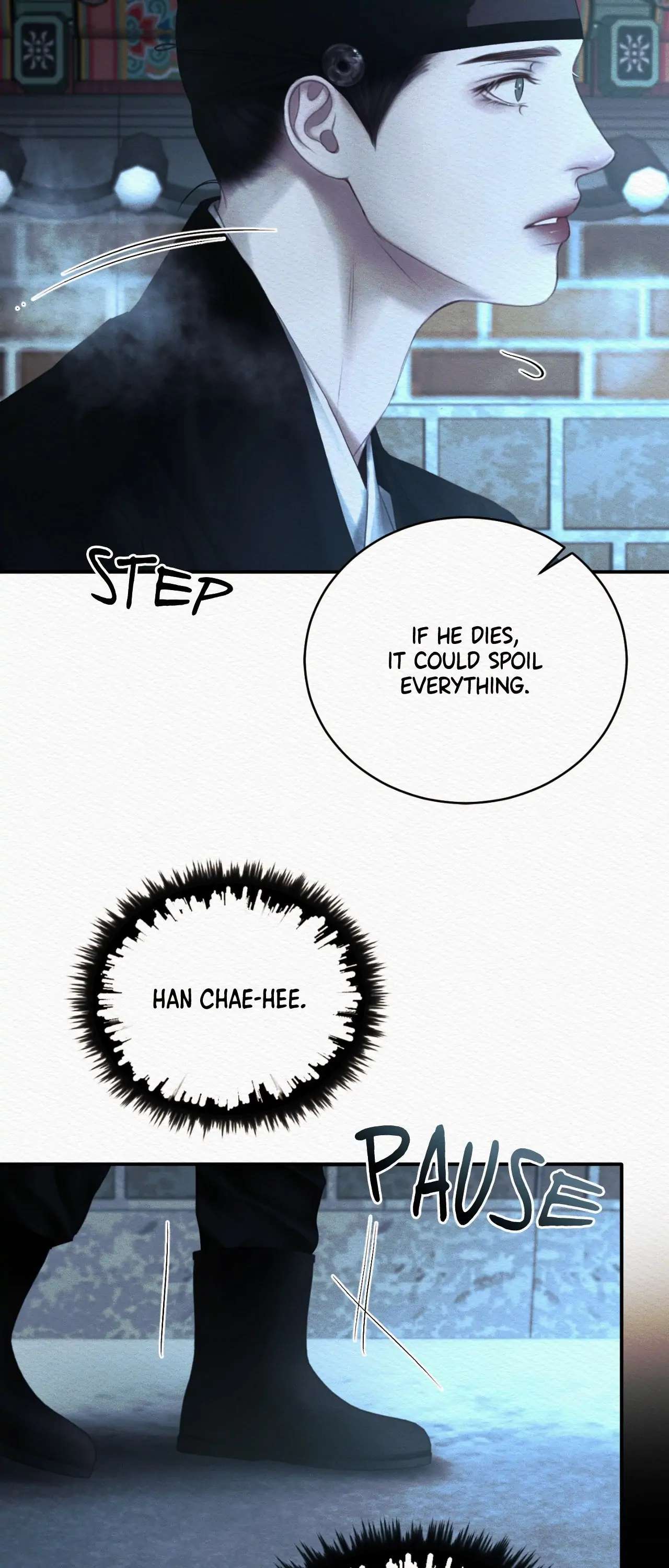 Read The Ghost’s Nocturne chapter 90 image 53 on Lezhin