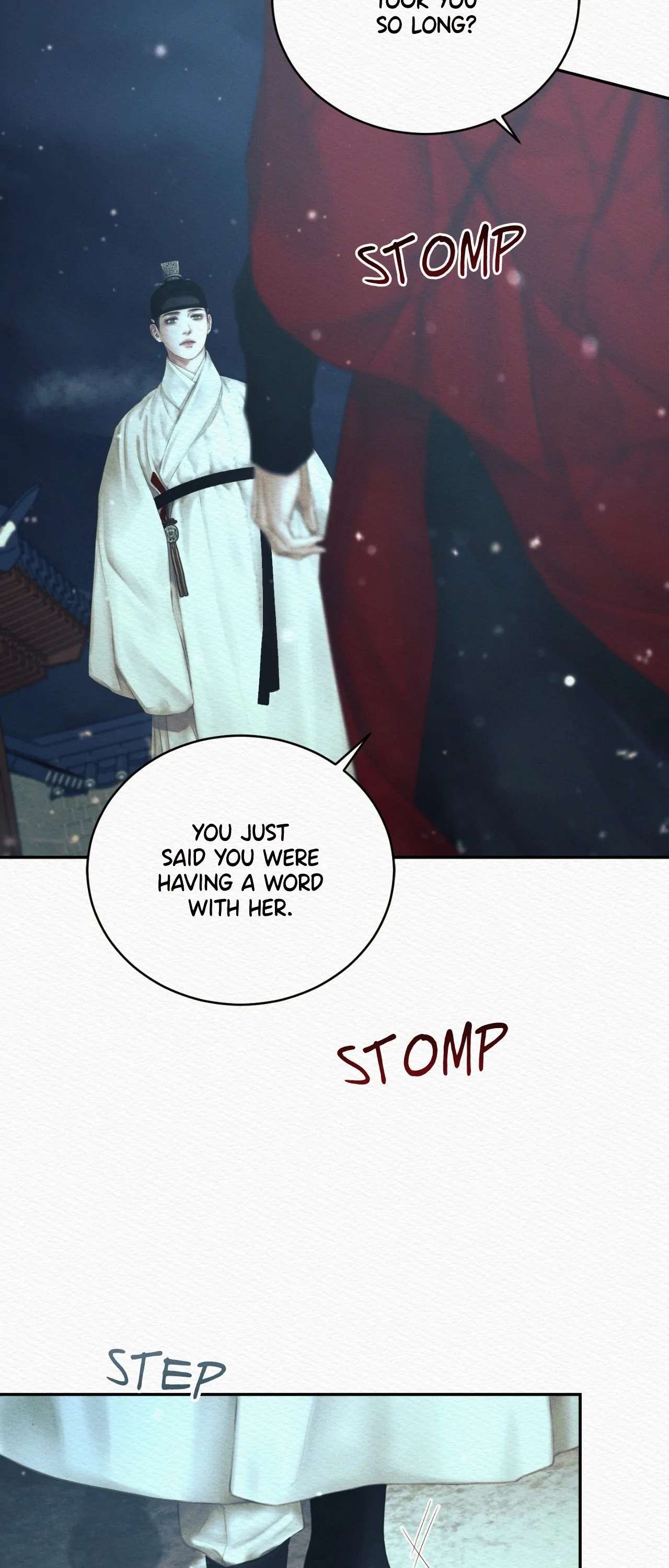 Read The Ghost’s Nocturne chapter 93 image 54 on Lezhin
