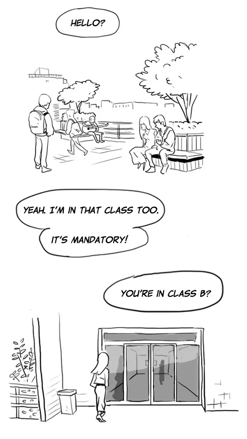 Read THE GIRL FROM CLASS chapter 1 image 1 on Lezhin