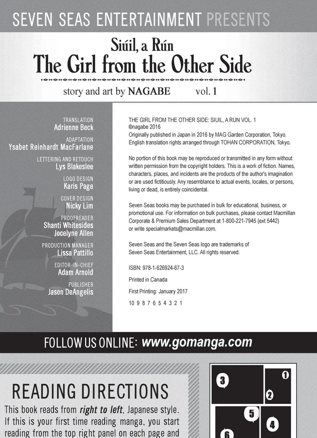The Girl From the Other Side: Siúil, a Rún Chapter 5 page 73 - 
