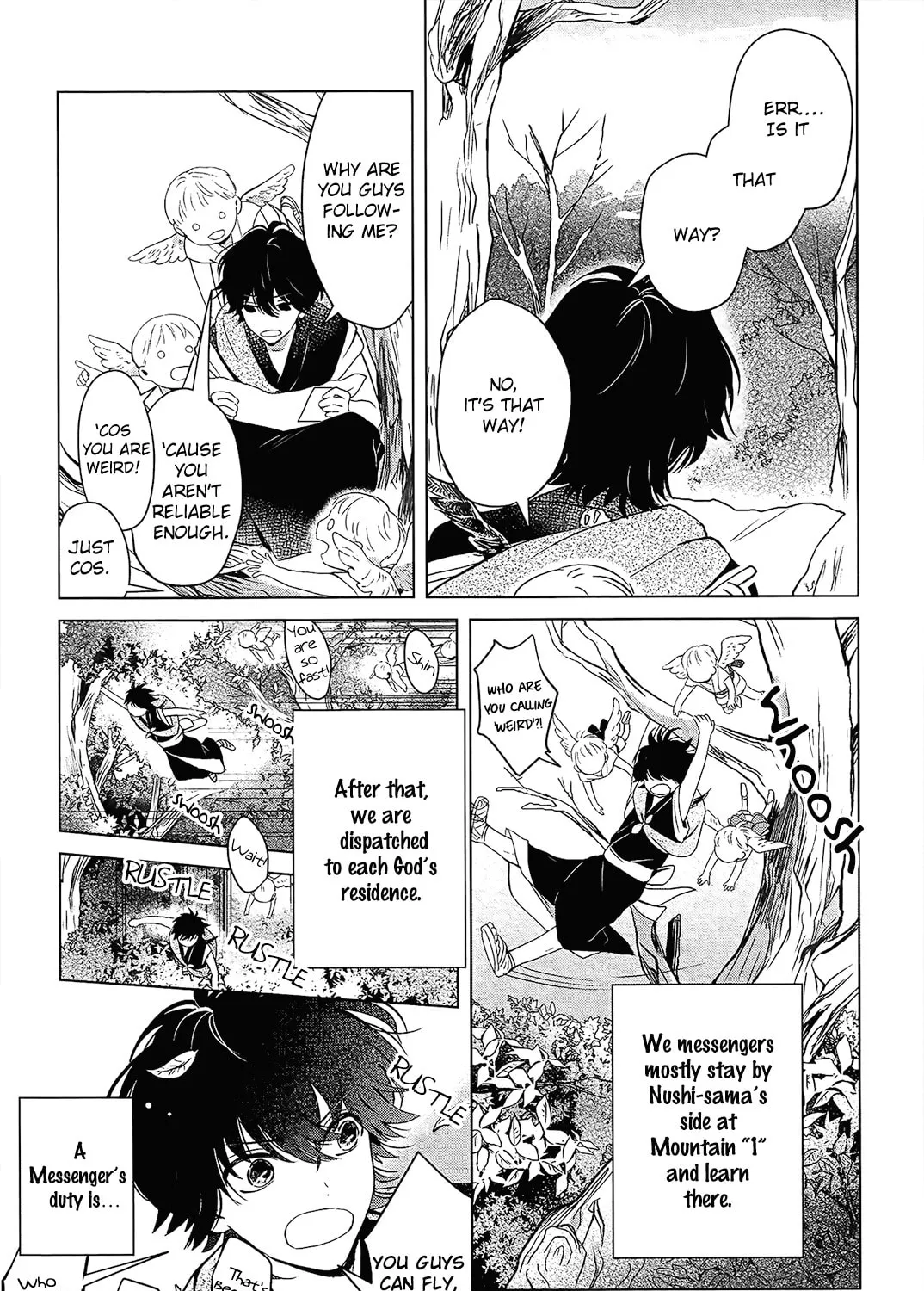 The God and the Flightless Messenger Chapter 1 page 32 - 