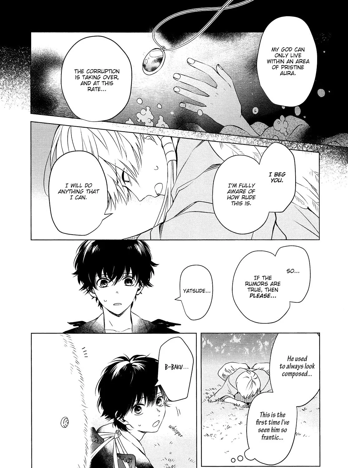 The God and the Flightless Messenger Chapter 4 page 32 - 