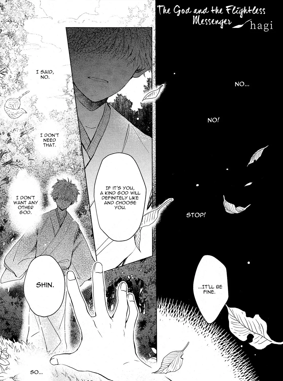 The God and the Flightless Messenger Chapter 4 page 6 - 