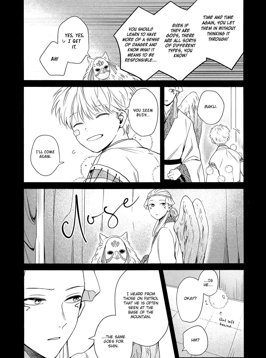 The God and the Flightless Messenger Chapter 5 page 71 - 