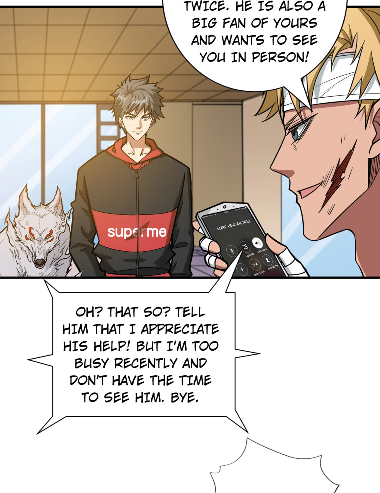 Read The God Devourer chapter 104 image 7 on Lezhin