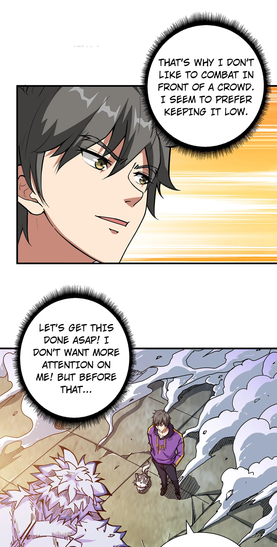 Read The God Devourer chapter 12 image 8 on Lezhin