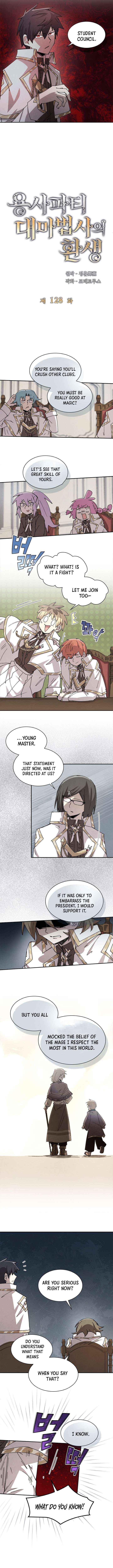 The Great Mage of the Hero’s Party Reincarnates Chapter 128 page 4 - 