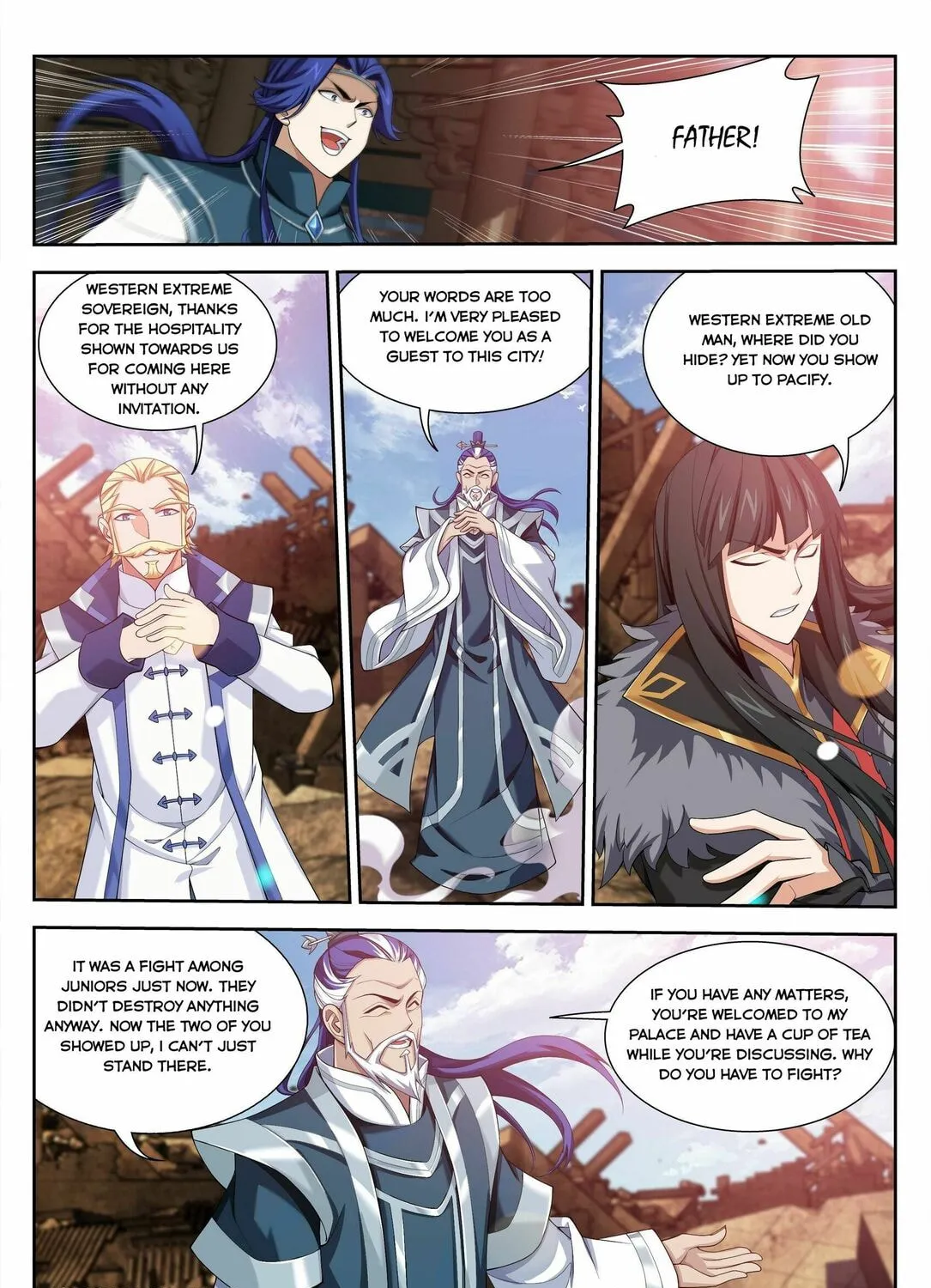 Read The Great Ruler (Colored) chapter 226 image 4 on Lezhin