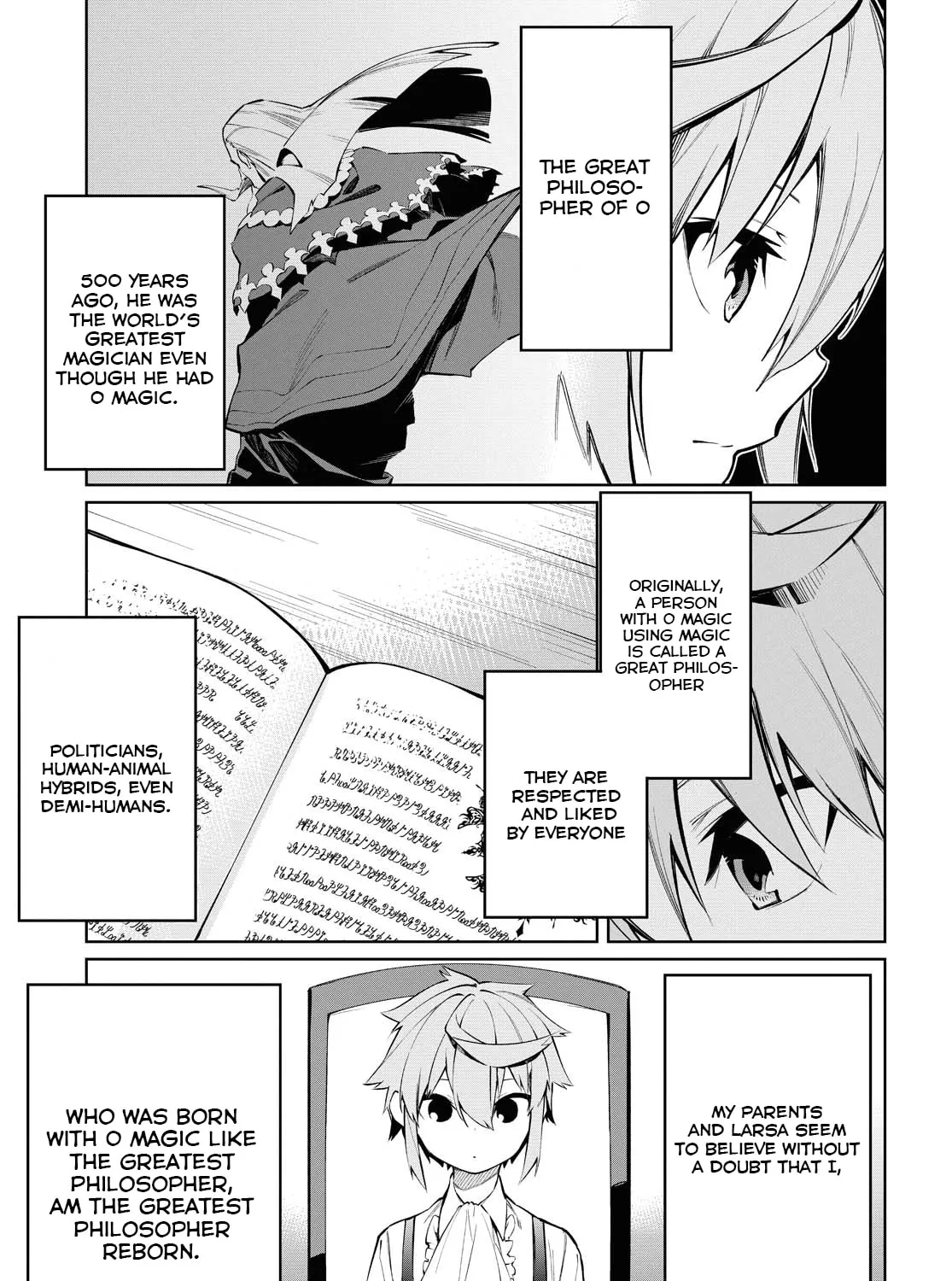 Read The Greatest Philosopher With Zero Magic Power. chapter 1 image 13 on Lezhin