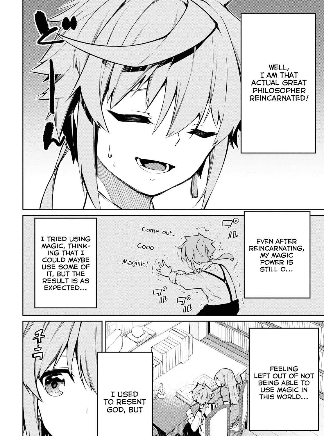 Read The Greatest Philosopher With Zero Magic Power. chapter 1 image 15 on Lezhin