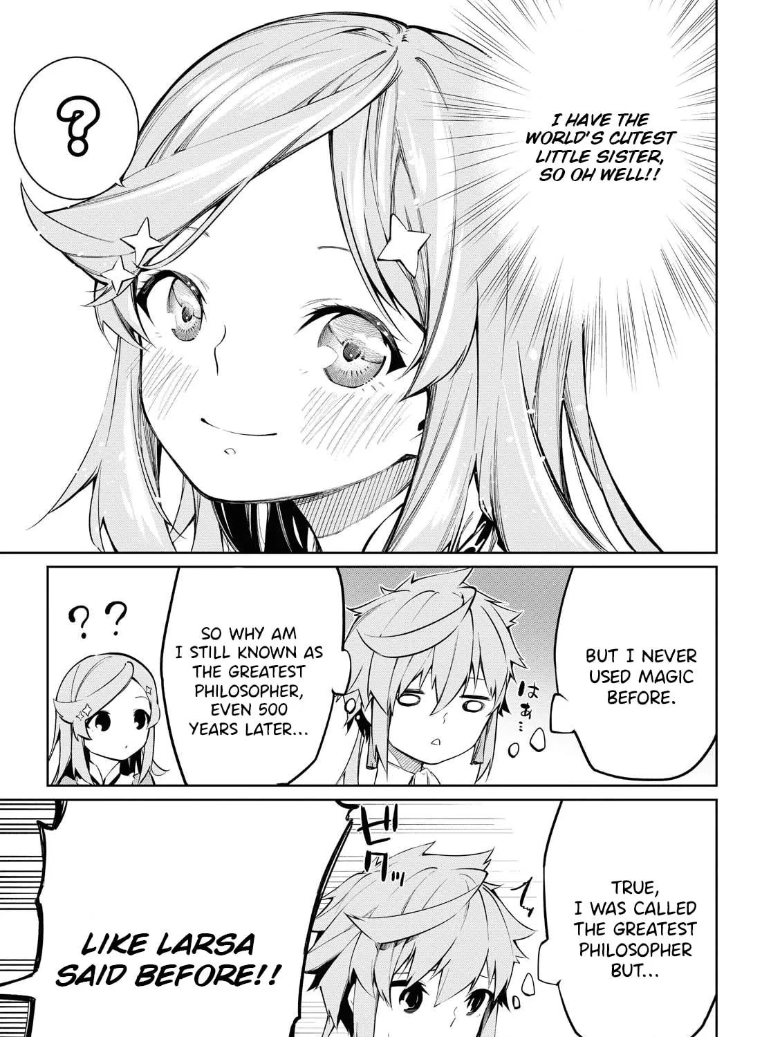 Read The Greatest Philosopher With Zero Magic Power. chapter 1 image 17 on Lezhin