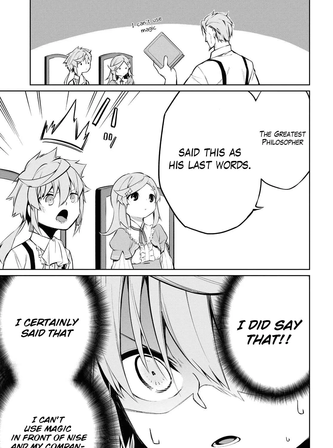 Read The Greatest Philosopher With Zero Magic Power. chapter 1 image 21 on Lezhin