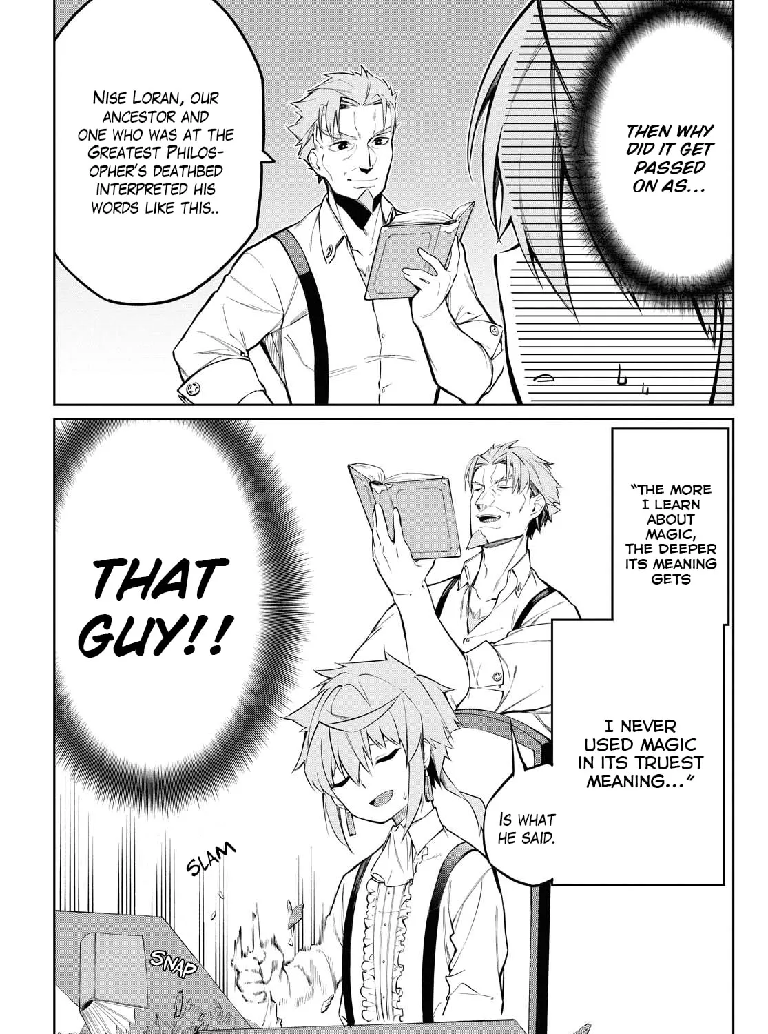 Read The Greatest Philosopher With Zero Magic Power. chapter 1 image 23 on Lezhin