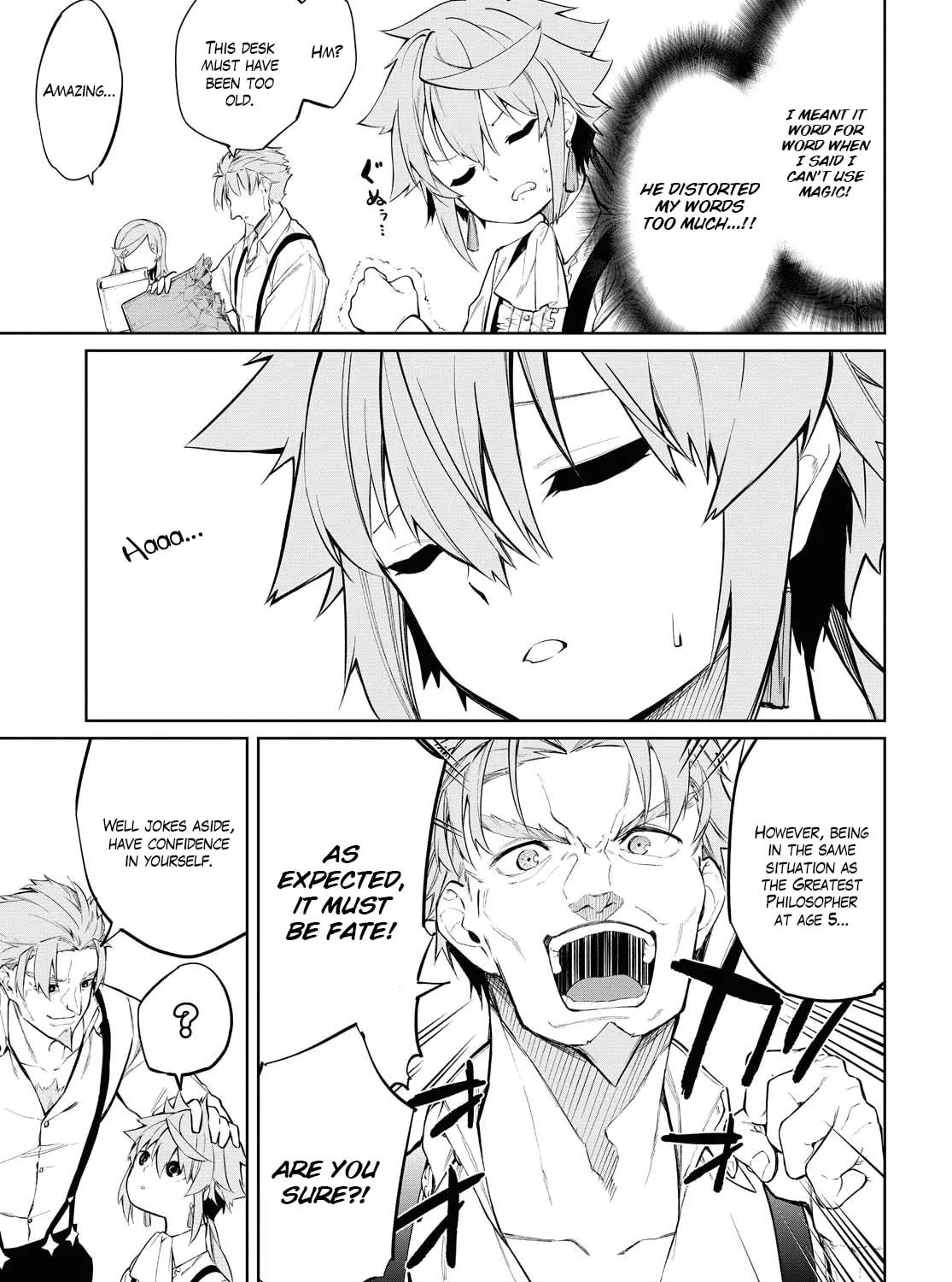 Read The Greatest Philosopher With Zero Magic Power. chapter 1 image 25 on Lezhin