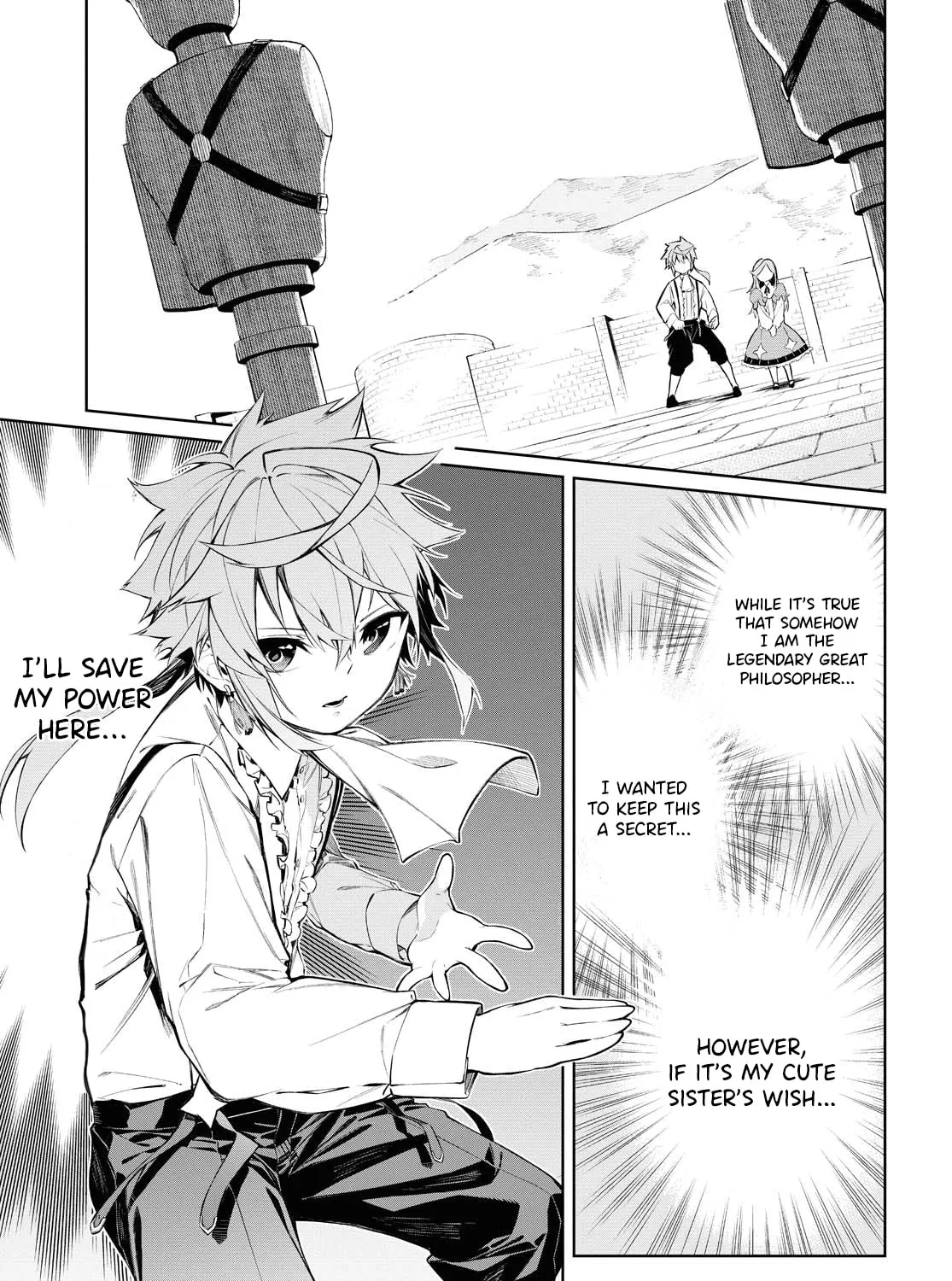 Read The Greatest Philosopher With Zero Magic Power. chapter 1 image 41 on Lezhin